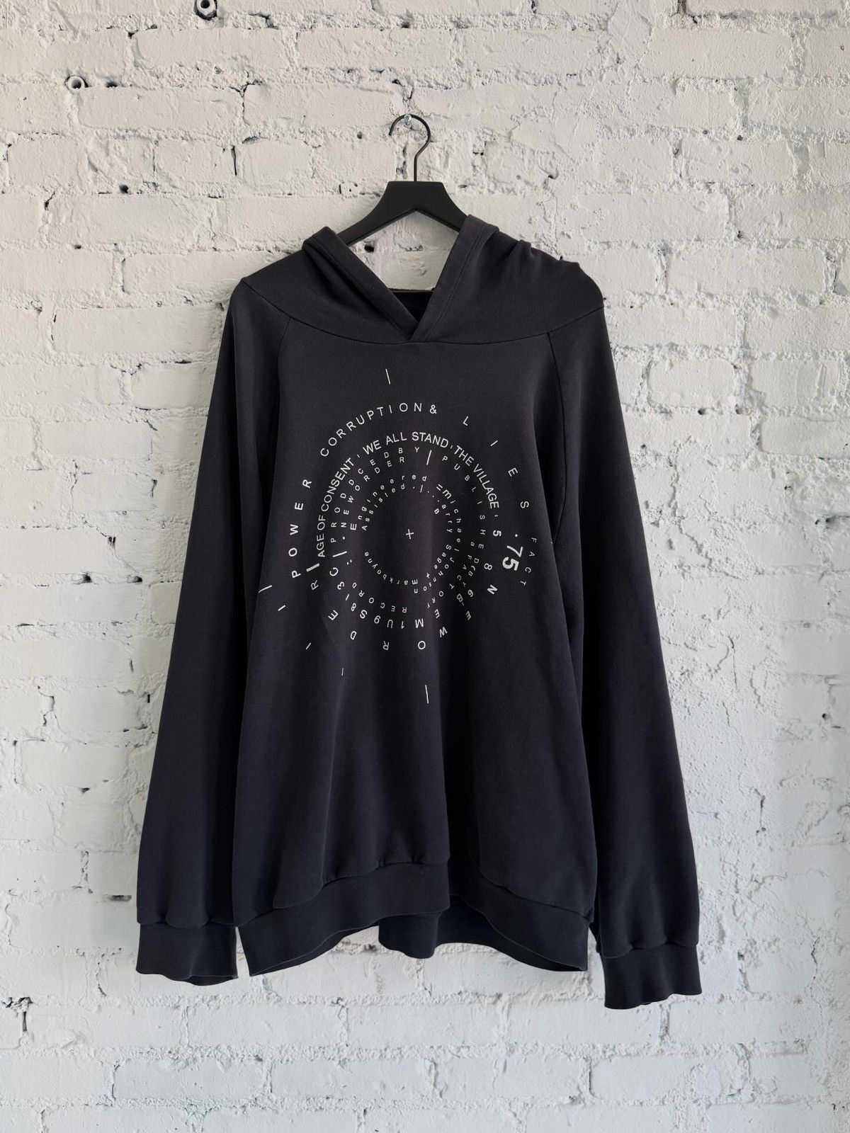 A/W 03-04 RAF SIMONS ‘POWER CORRUPTION & LIES’ HOODIE