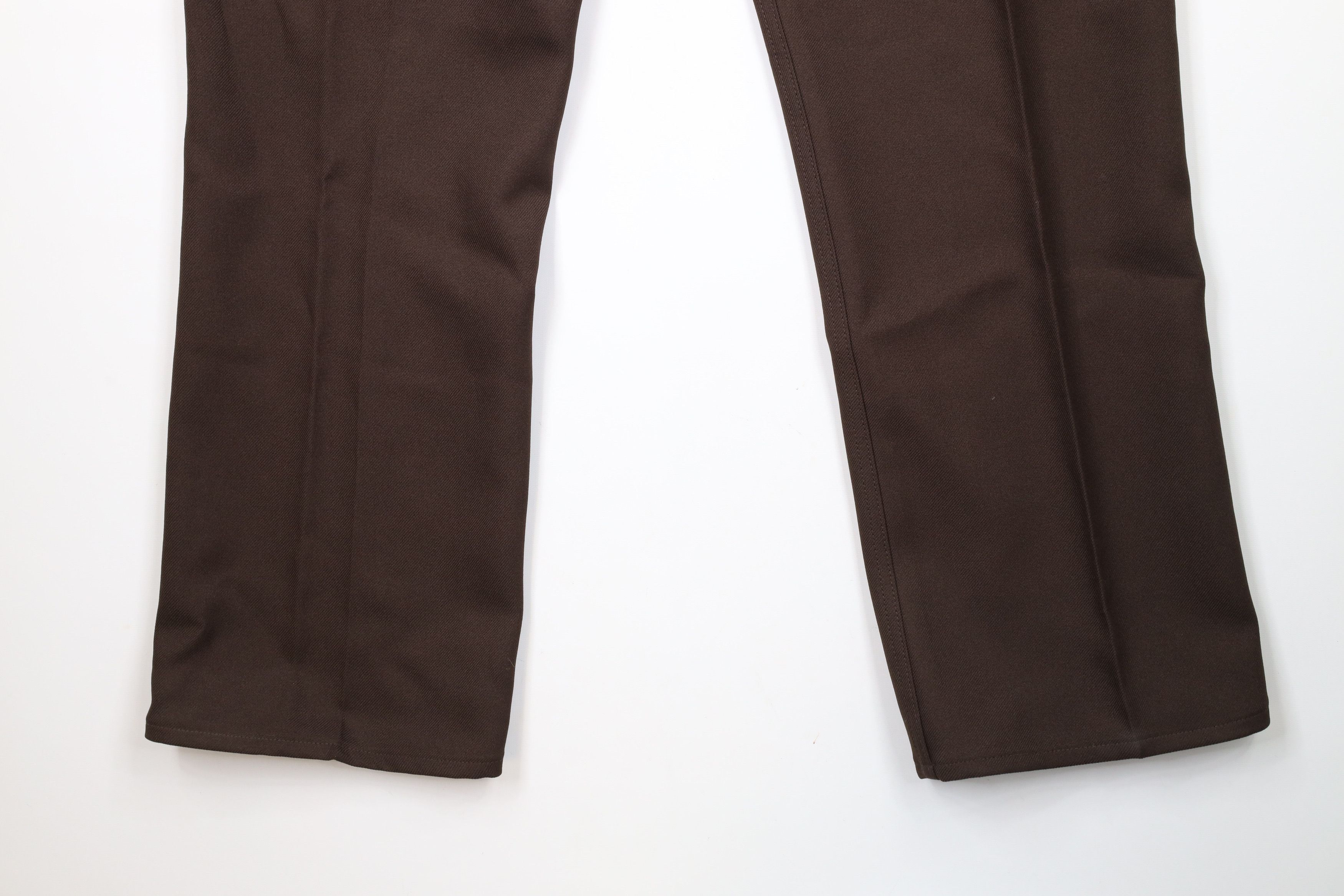 Vintage × Wrangler Deadstock Vintage 90s Wrangler Knit Wide Leg Pants Brown USA Size US 44 / EU 60 - 11 Thumbnail