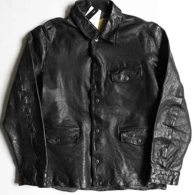 Yohji Yamamoto SAMU KATAYAMA BACKLASH×YOHJI YAMAMOTO POUR HOMME Car Coat Size US XXL / EU 58 / 5 - 1 Thumbnail
