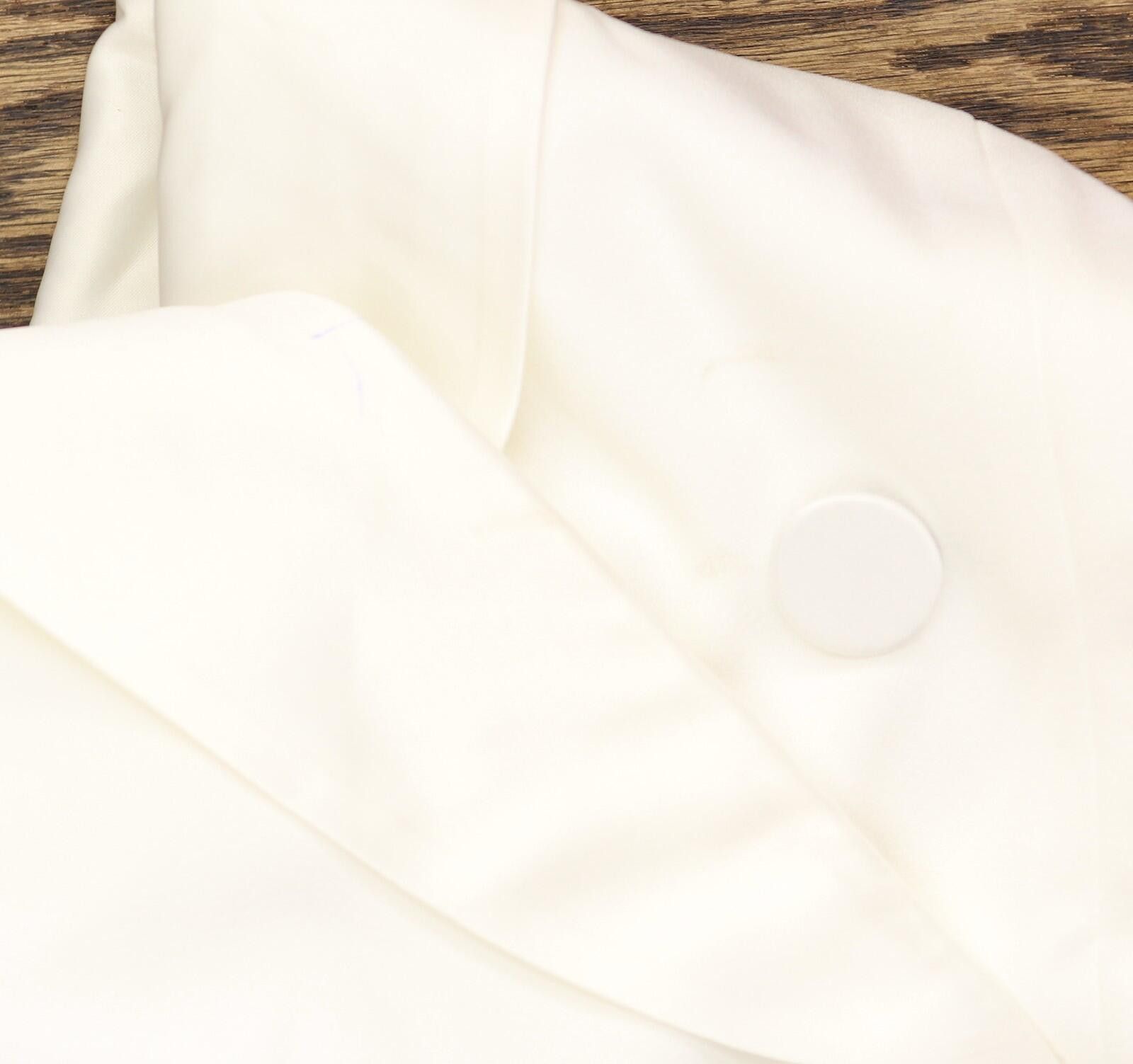 Other Adrianna Papell Crepe Blazer Pullover Tuxedo Top White 8 Size M / US 6-8 / IT 42-44 - 5 Thumbnail