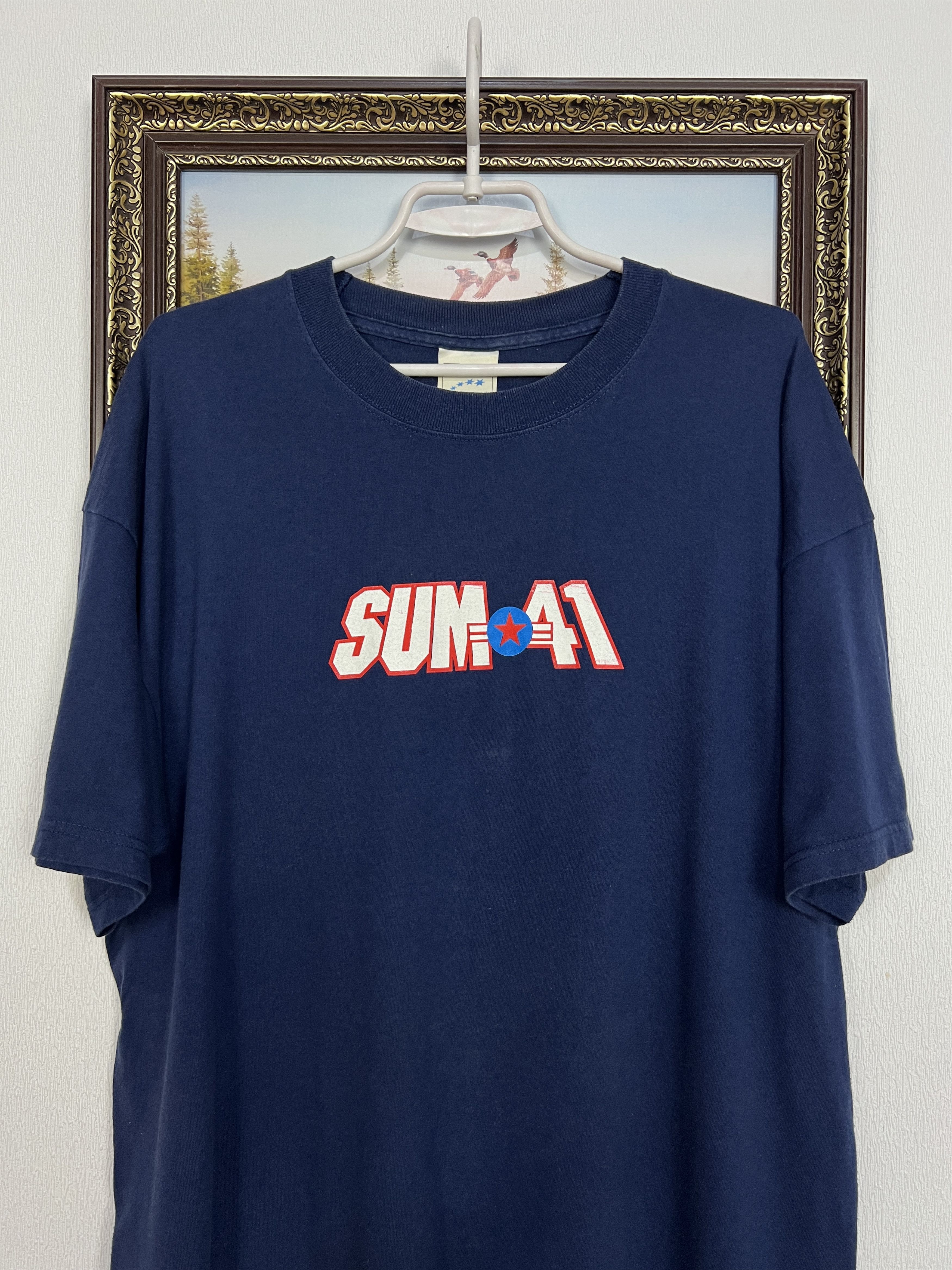 Vintage Sum 41 Tee Shirt Spell Out Logo Blue All Killer No Filler Size US XL / EU 56 / 4 - 2 Thumbnail