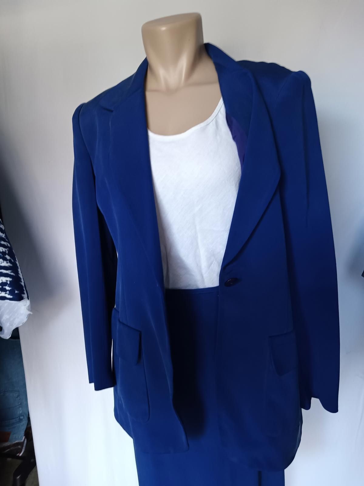 Jones New York Jones New York Women's Blue Suit Set Size M / US 6-8 / IT 42-44 - 2 Thumbnail