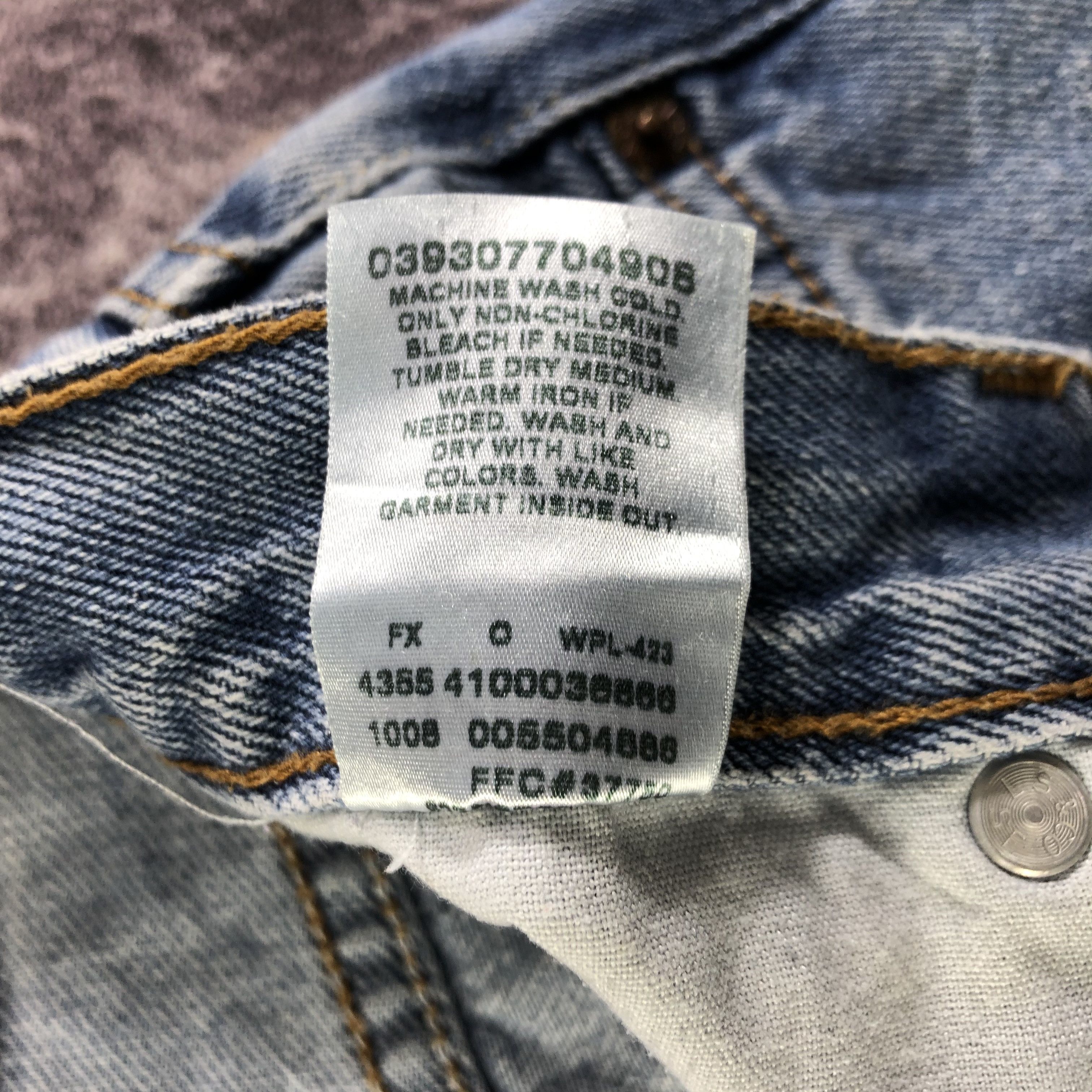 Levi's × Vintage Vintage Blue Wash Levis 550 Jeans-JM3430 Size US 34 / EU 50 - 12 Thumbnail