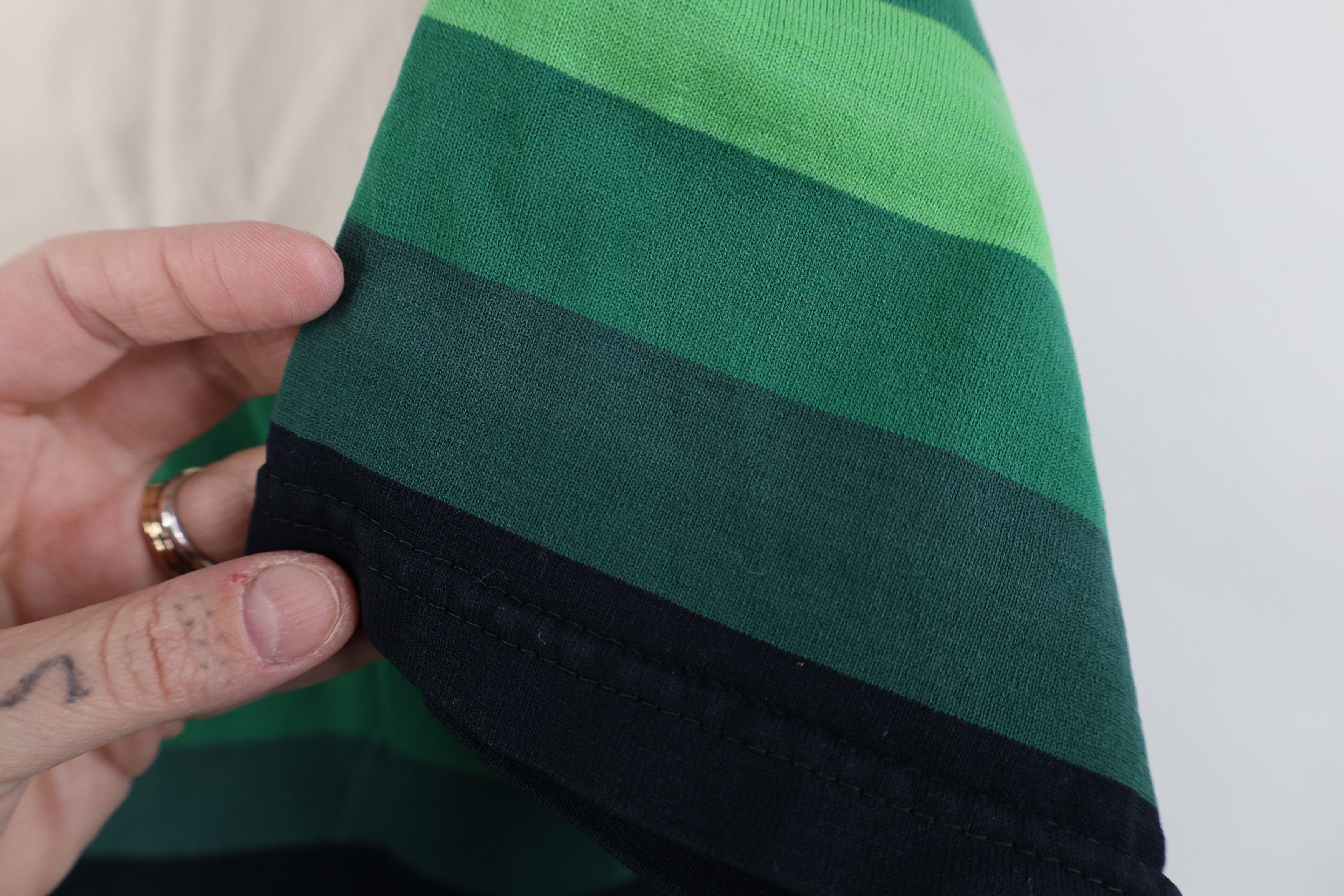 Vintage Vintage 70s Sand Knit Knit Soccer Football Jersey Shirt USA Size US M / EU 48-50 / 2 - 9 Thumbnail