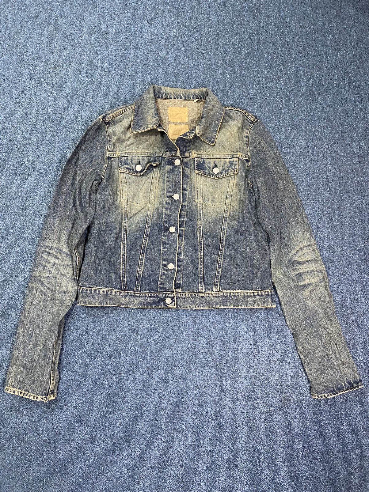 Helmut Lang AW 1998 Helmut Lang Denim Jacket Size L / US 10 / IT 46 - 2 Thumbnail