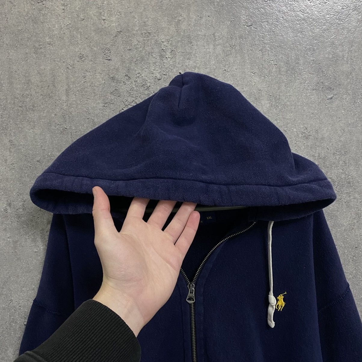 Polo Ralph Lauren Vintage Polo Ralph Lauren Zip Hoodie Y2K Old Money Style Size US XXL / EU 58 / 5 - 5 Thumbnail