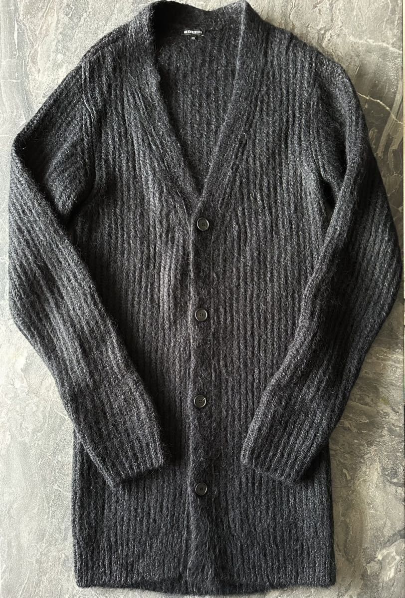 Ann Demeulemeester Oversized textured alpaca cardigan Size US S / EU 44-46 / 1 - 2 Thumbnail