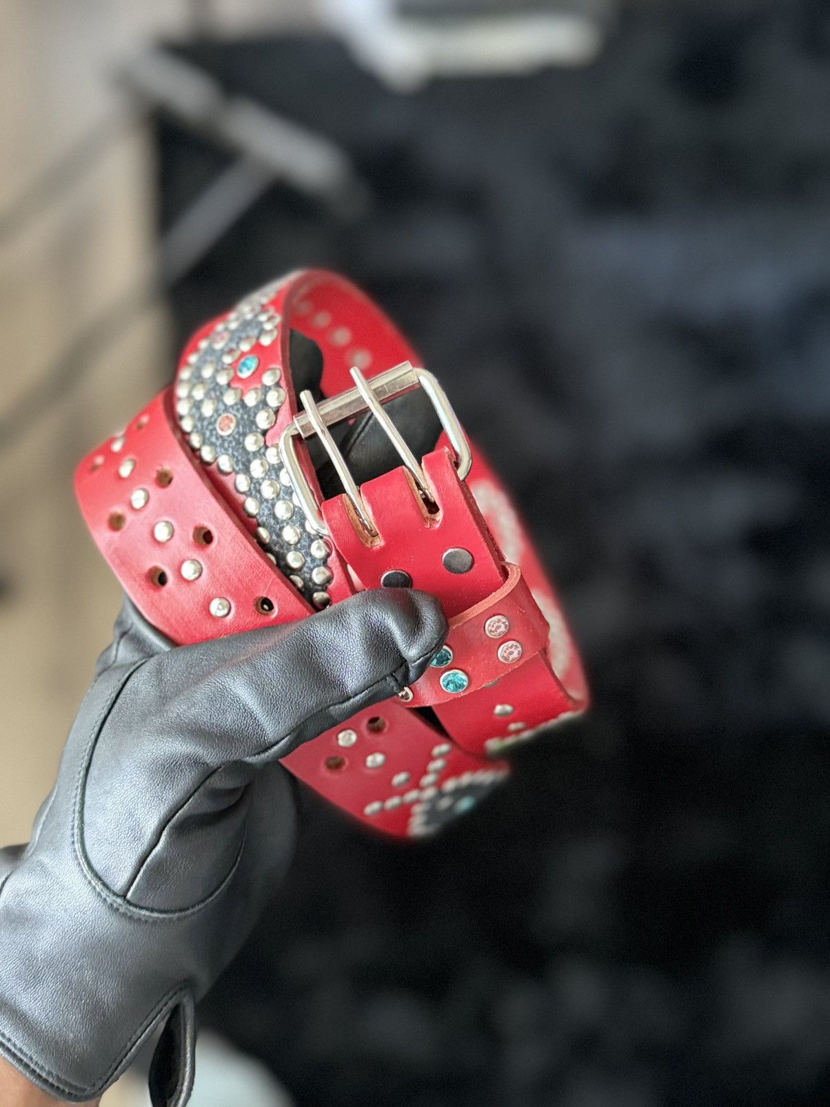 Other HOTLEATHER Red Origin Belt Size ONE SIZE - 1 Thumbnail
