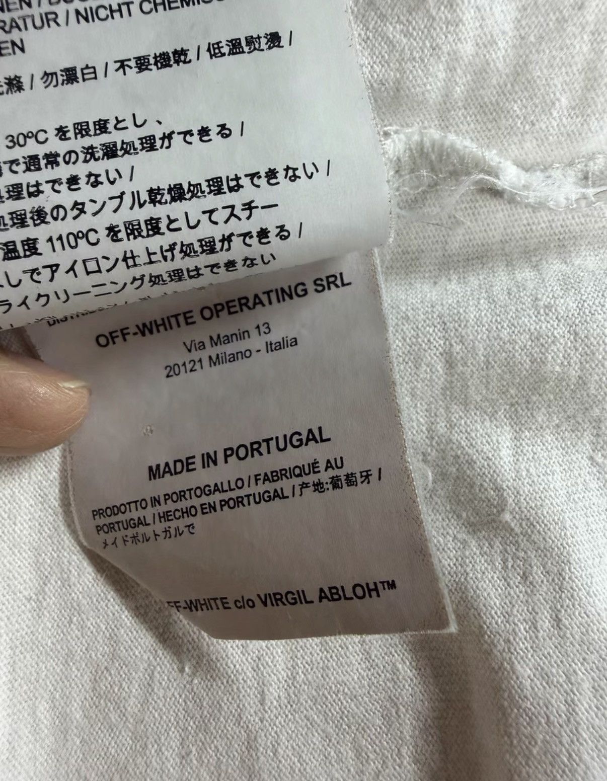 Off-White OFF-WHITE FW20 Pink Arrow Back-Print T-shirt Size US XXS / EU 40 - 5 Thumbnail