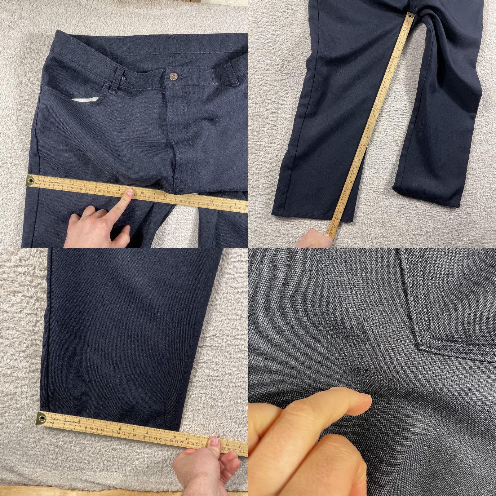 Levi's VINTAGE Levi's Pants Mens 42x30 Black 517 Bootcut Polyester Gold Tab Western Y2K Jeans Trousers Mens Size US 42 / EU 58 - 8 Thumbnail