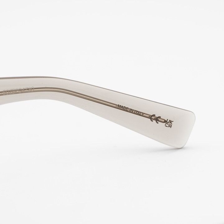 Saint Laurent Paris Saint Laurent SL571 OPT 004 Eyeglasses Beige 49mm Round Size ONE SIZE - 8 Thumbnail