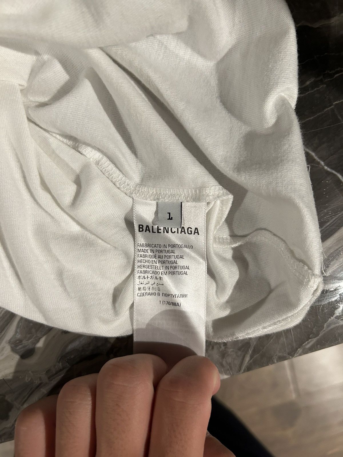 Balenciaga Balenciaga WFP Double Layered Tee Size US S / EU 44-46 / 1 - 5 Thumbnail