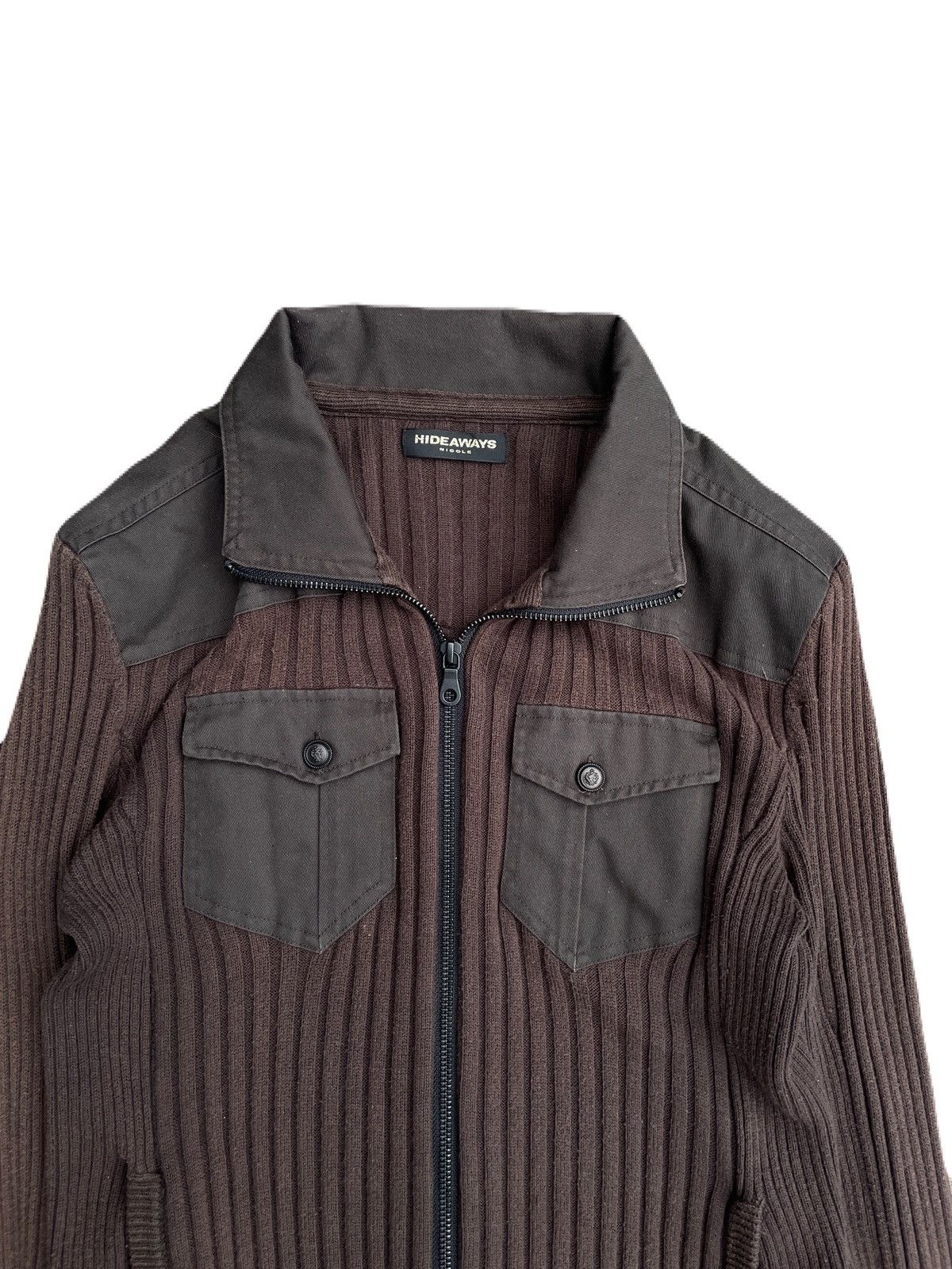 If Six Was Nine 2000s Japanese archive Vkei Docking Military Zip-up Knit Size US S / EU 44-46 / 1 - 5 Thumbnail
