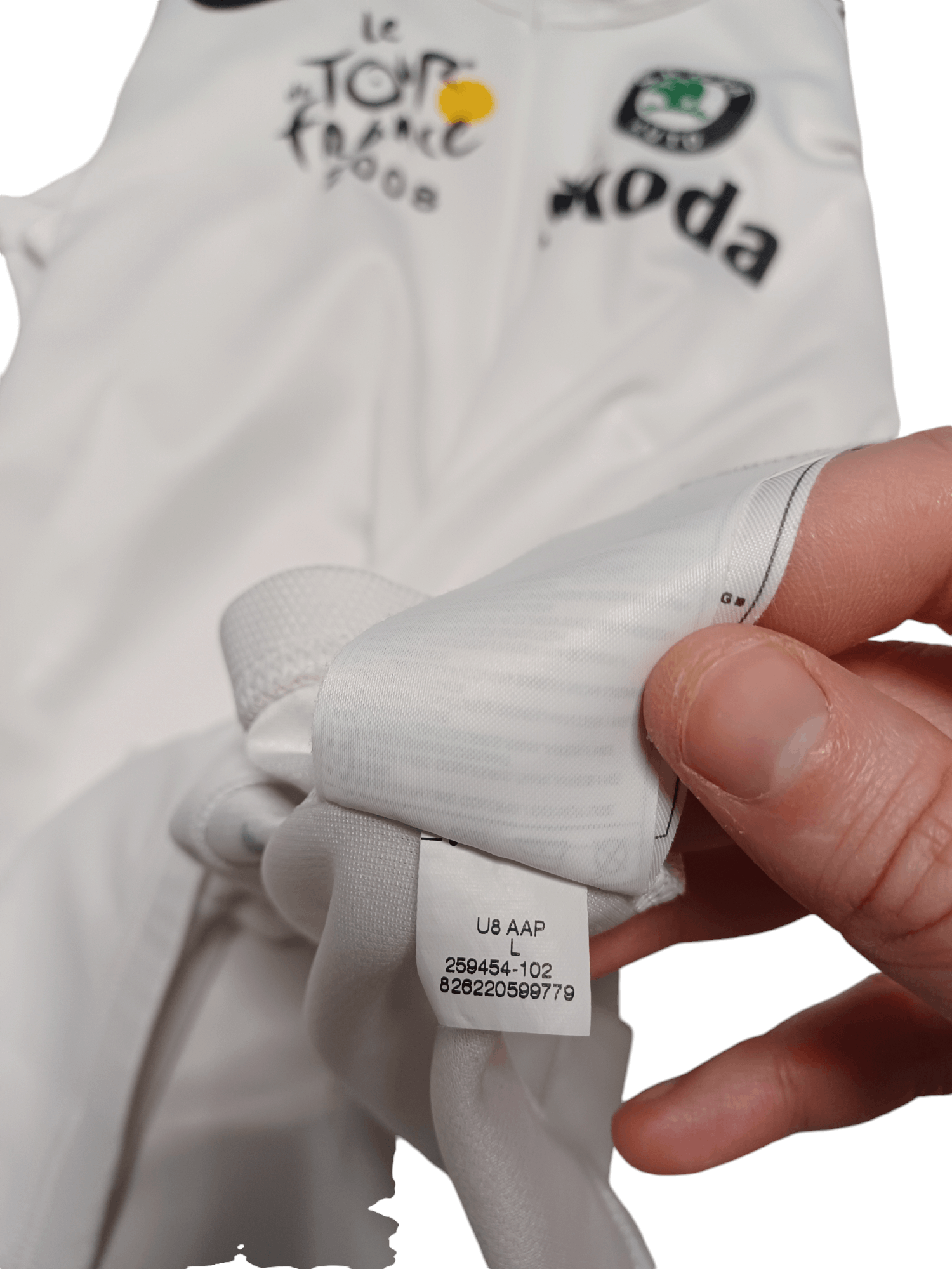Nike TOUR DE FRANCE 2008 VINTAGE NIKE MADE IN ITALY BICCLE JERSEY Size US L / EU 52-54 / 3 - 4 Thumbnail