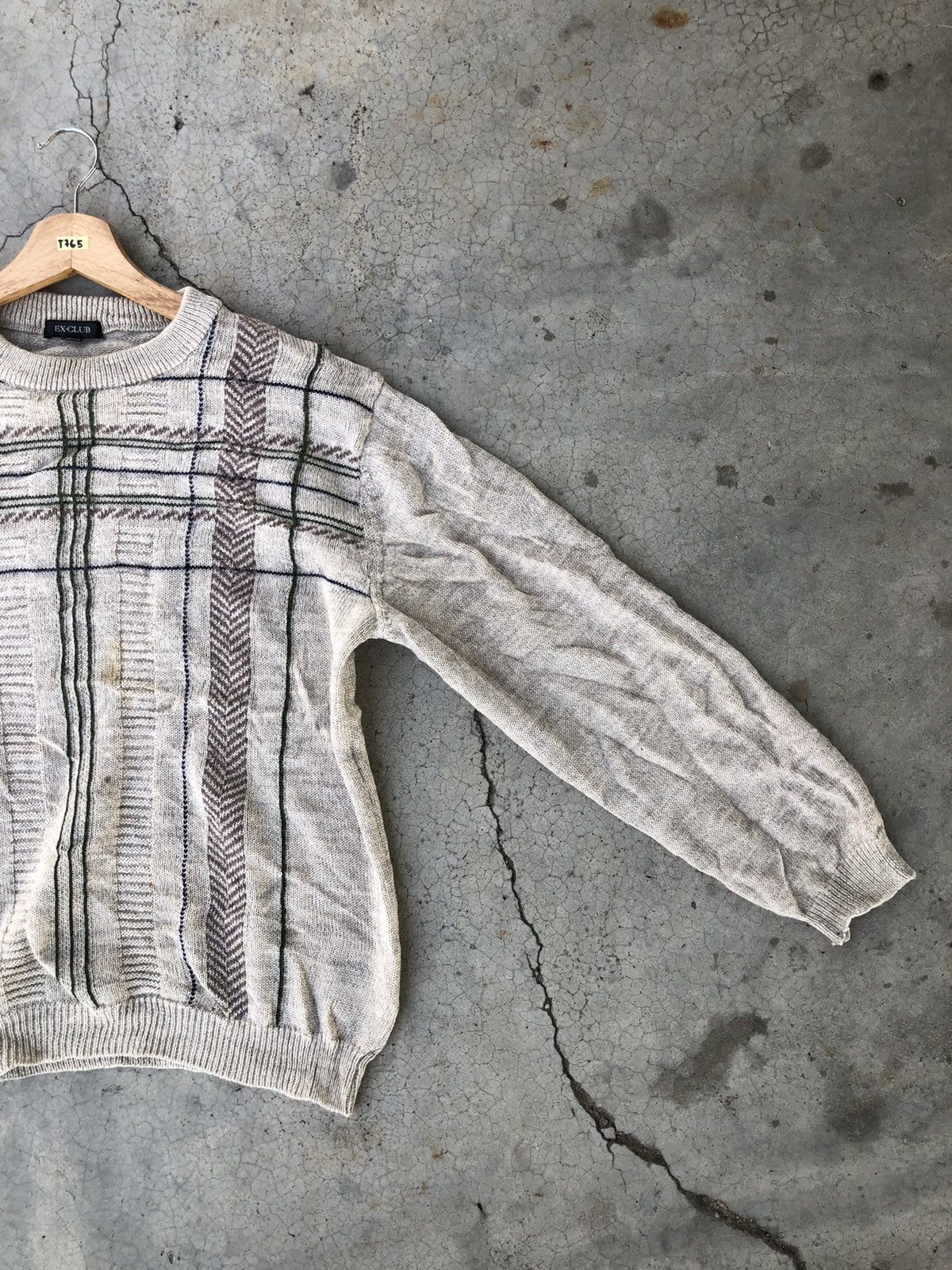 Aran Isles Knitwear 🔴Japanese Ex-Club Knitsweater Jumper/Memeri Free style Size US L / EU 52-54 / 3 - 3 Thumbnail