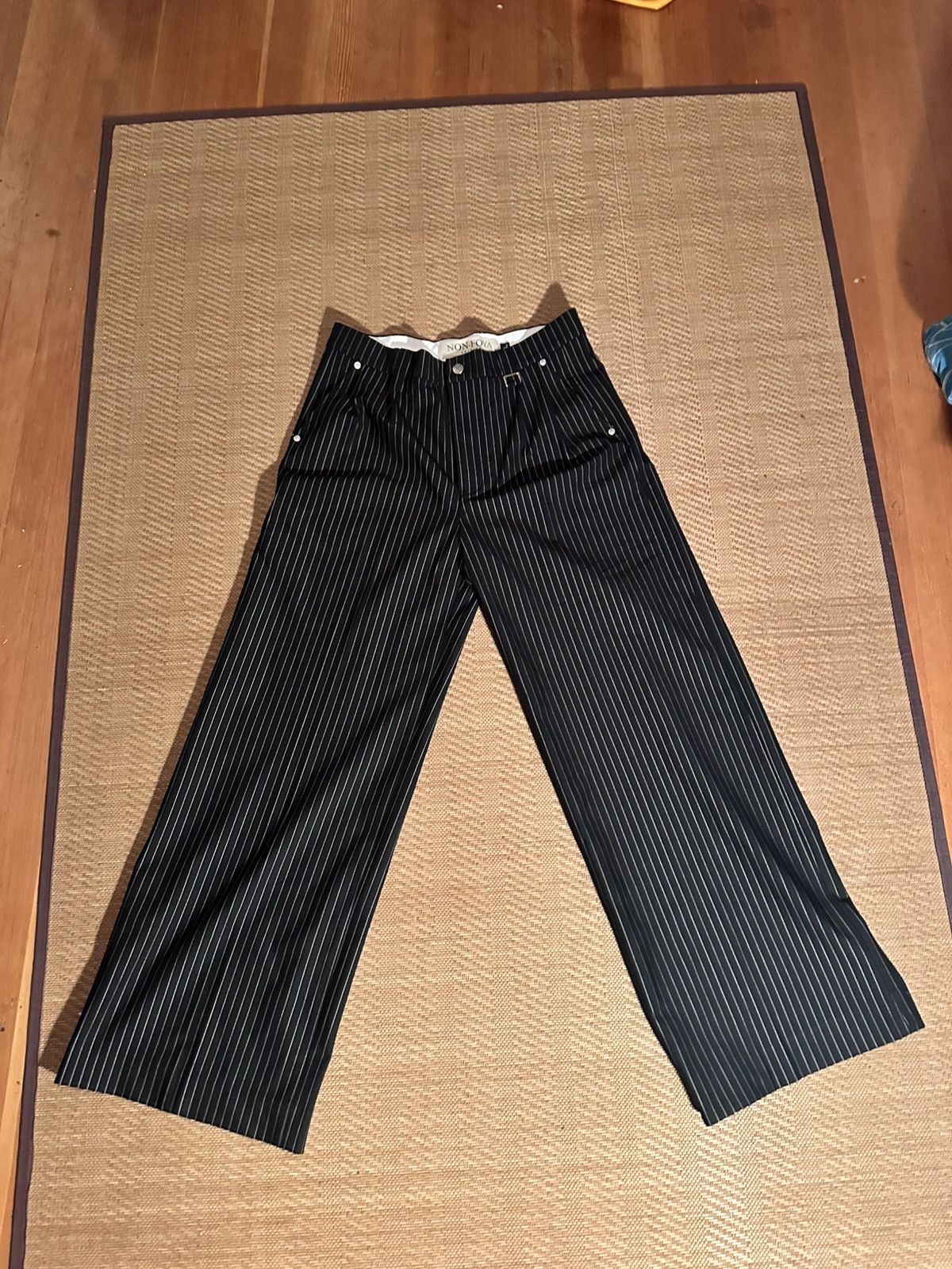 Other Nonfoya archive pinstripe pants Size US 34 / EU 50 - 4 Thumbnail