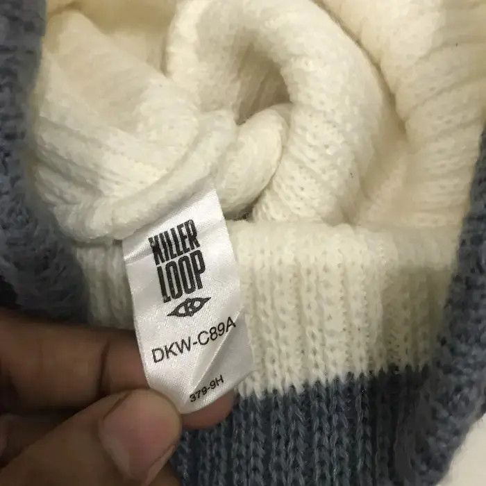 Japanese Brand × Vintage Killer Loop Small Logo Beanie Hat Size ONE SIZE - 5 Thumbnail
