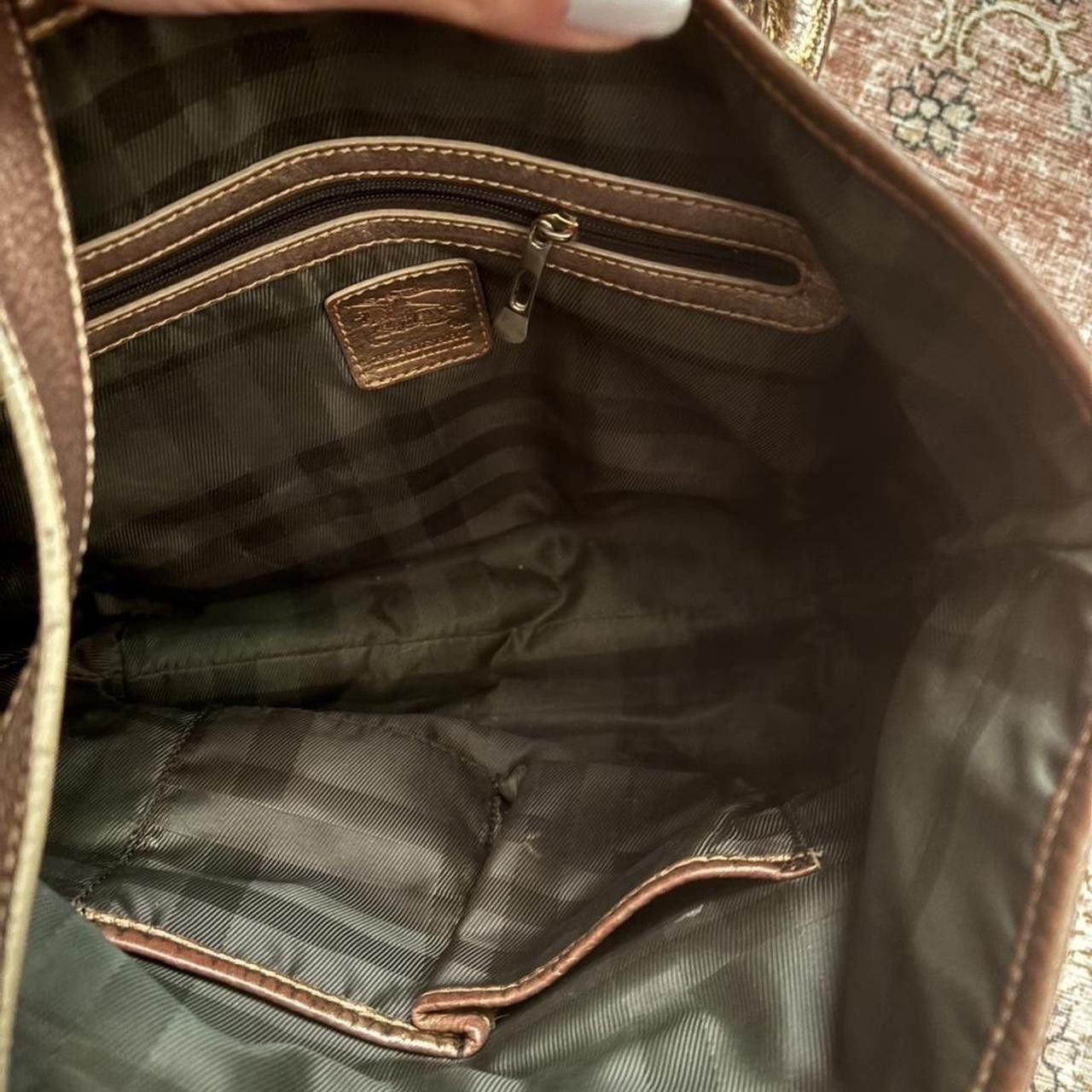 Burberry Burberry Shimmer Check Byron Tote Bag Size ONE SIZE - 5 Thumbnail