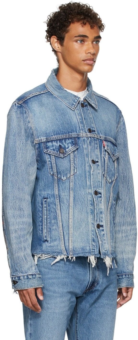 Levi's *RARE* New Levi’s Premium Big E Blanket Back Denim Jacket Size US XL / EU 56 / 4 - 16 Thumbnail