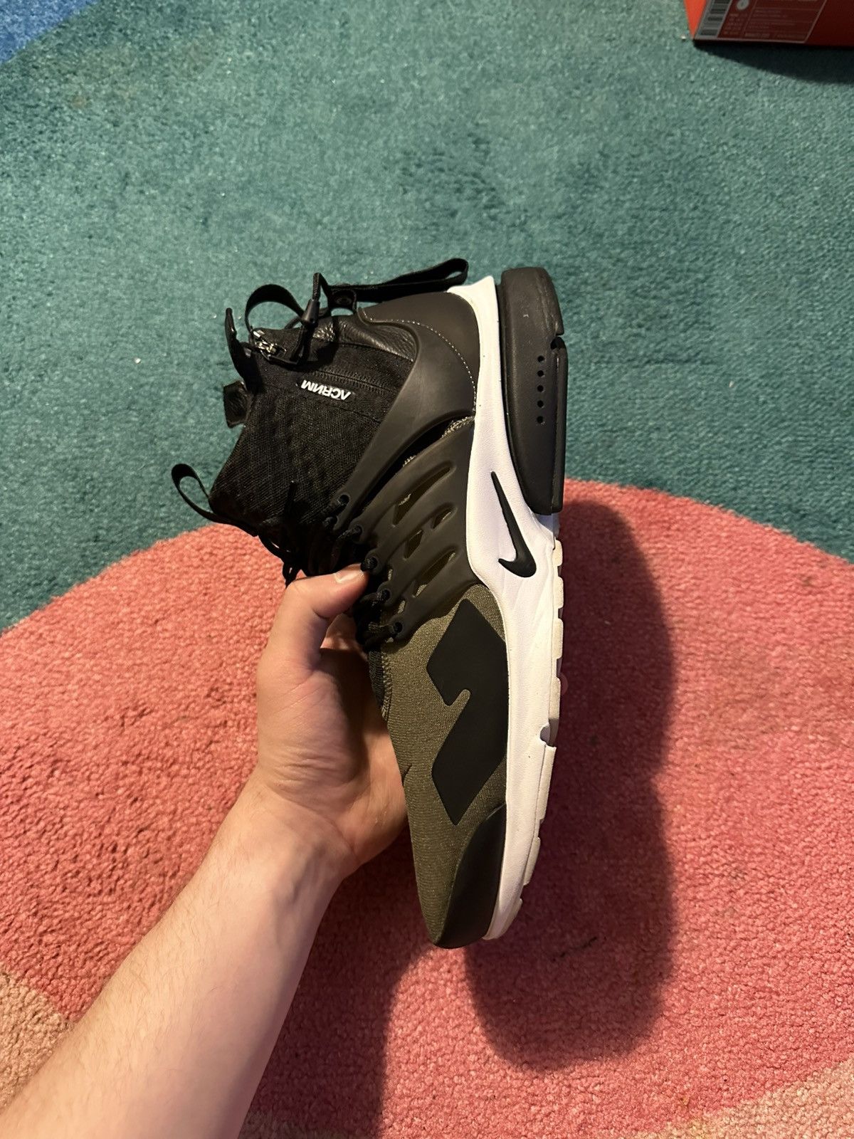 Acronym × Nike Acronym x Air Presto Mid Olive Size US 12 / EU 45 - 11 Thumbnail