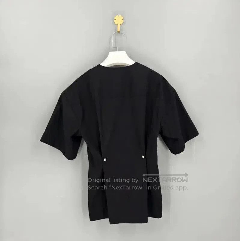 Givenchy Givenchy Black Short Sleeve Shirt for Women . Size M / US 6-8 / IT 42-44 - 2 Thumbnail
