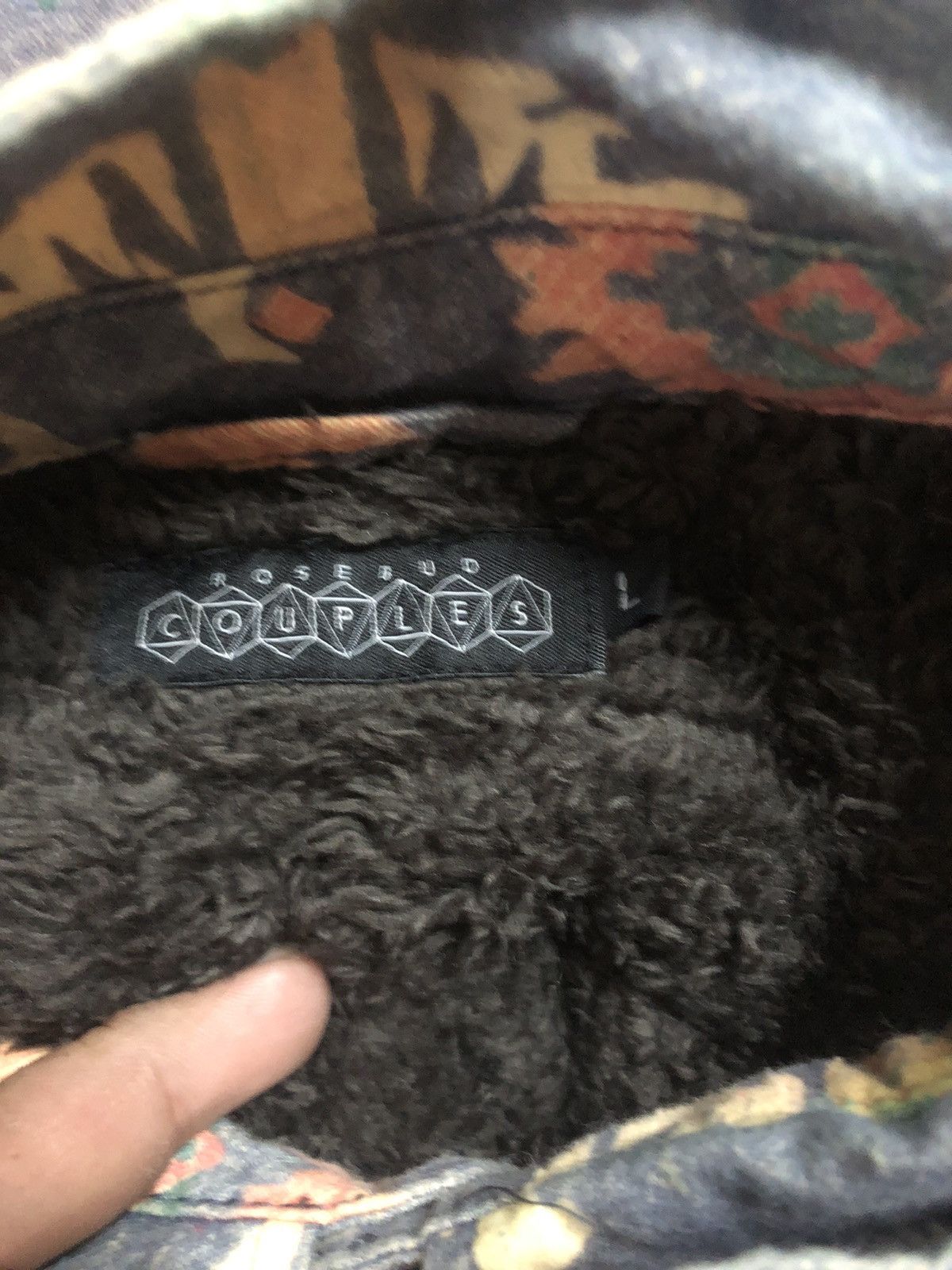 Japanese Brand × Kapital Rosebud Couples Navajo Fleece Lining Button Ups Cozy Jacket Size US M / EU 48-50 / 2 - 3 Thumbnail