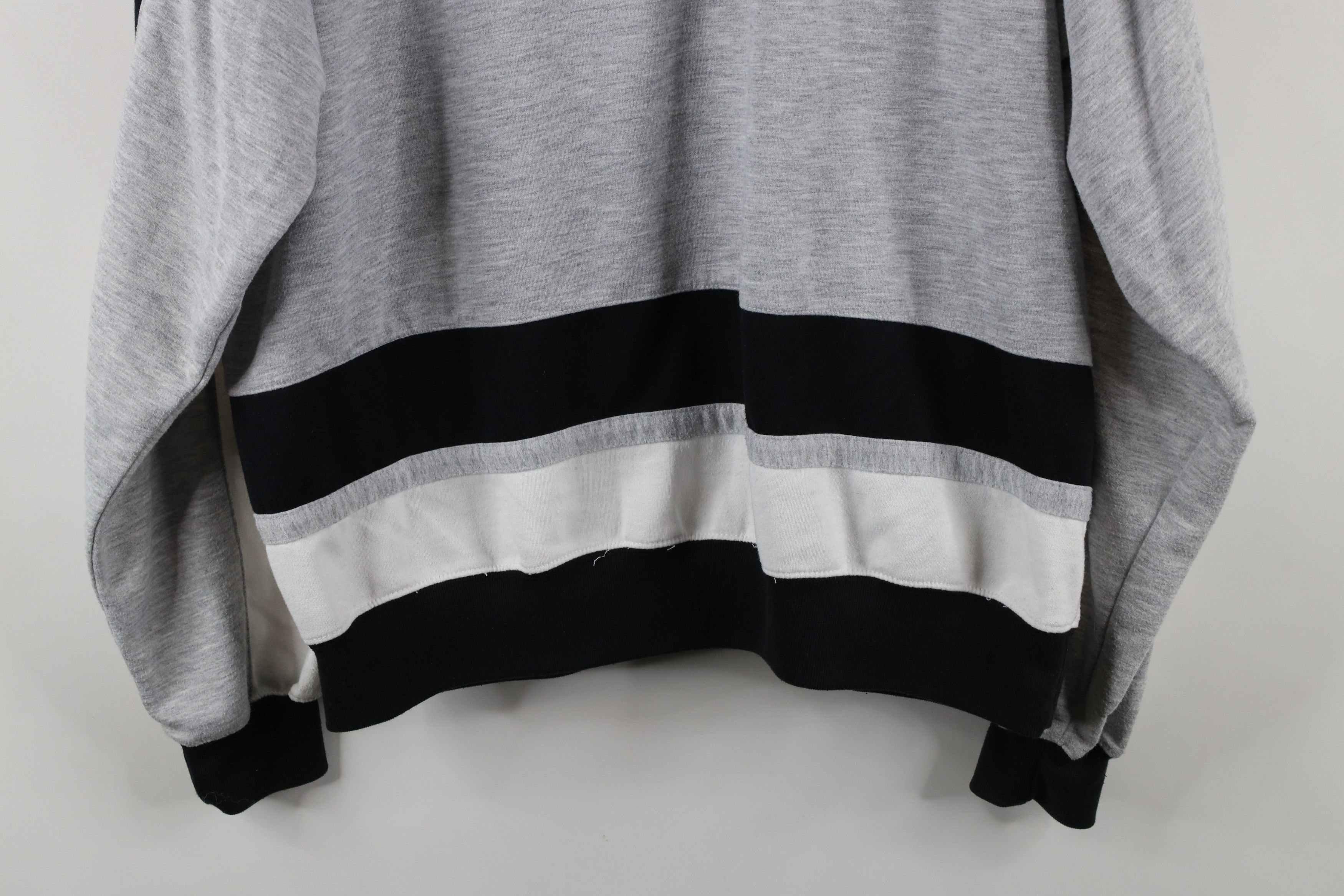 Vintage Vintage 90s Streetwear Block Collared Pullover Polo Shirt Size US L / EU 52-54 / 3 - 12 Thumbnail