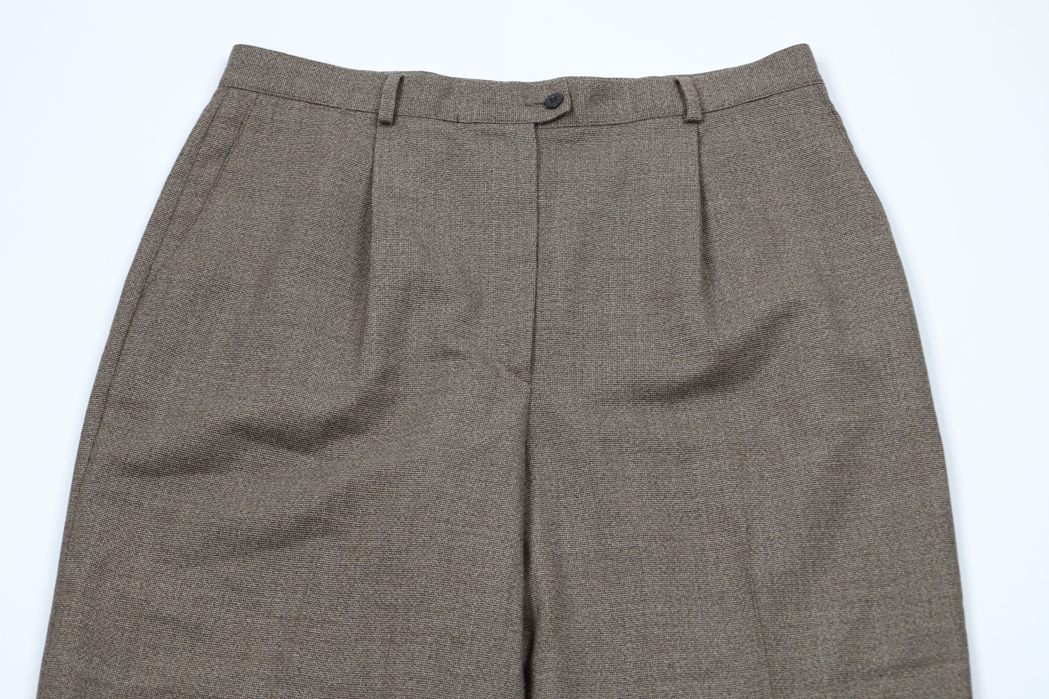 Ermenegildo Zegna × Vintage Ermenegildo Zegna Superfine Australian Wool Pleated Pants Size 38" / US 16 / IT 52 - 2 Thumbnail