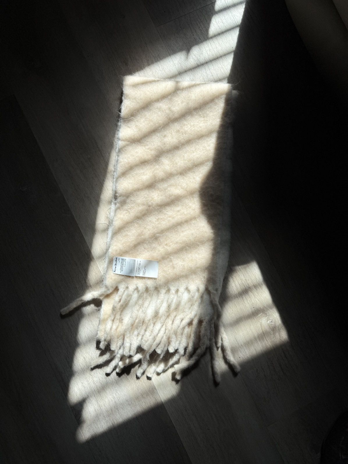 Acne Studios Acne Studios Bicolor Alpaca Scarf Size ONE SIZE - 3 Thumbnail