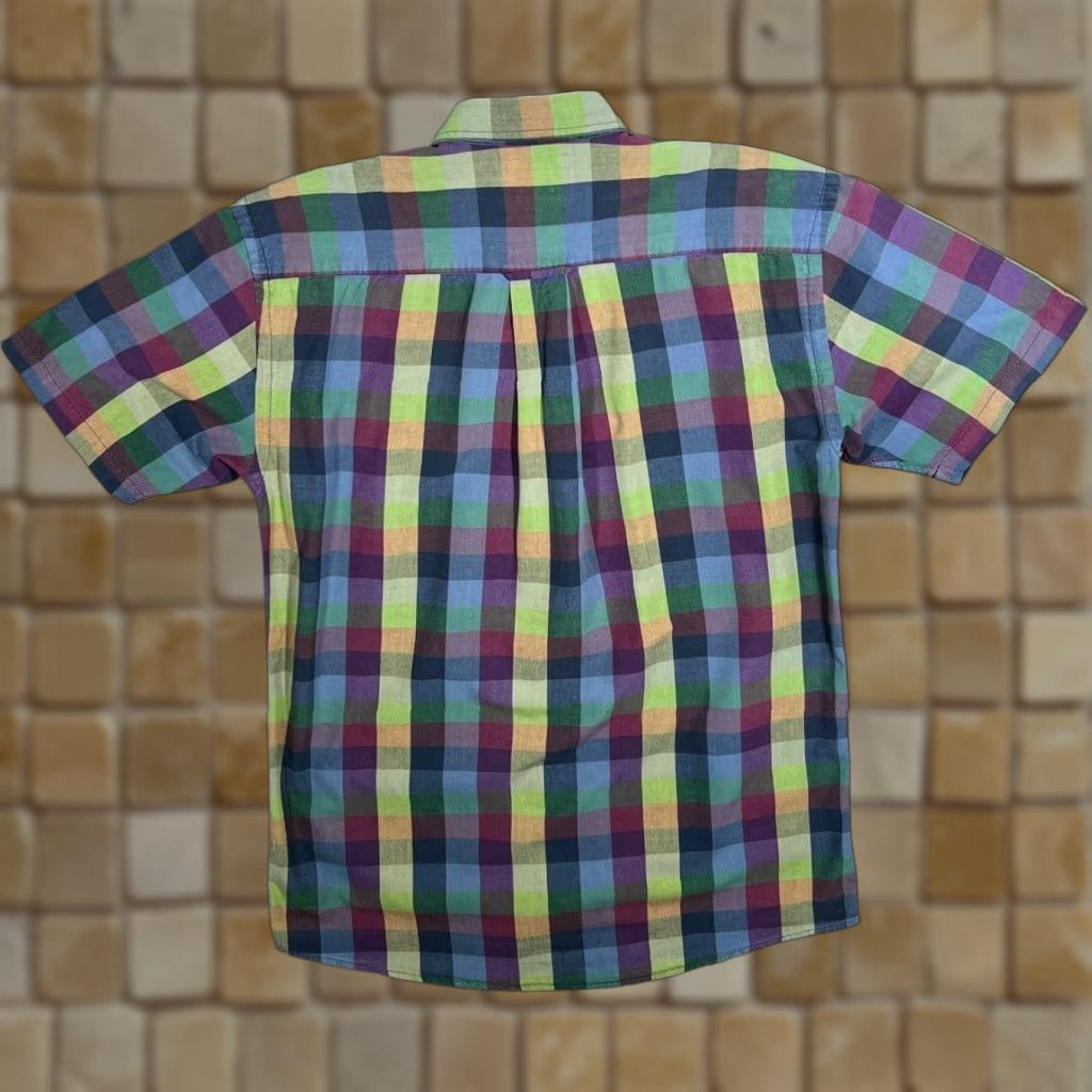 Orvis Orvis Classic Multi Colour Check Short Sleeve Cotton Shirt Medium Size US M / EU 48-50 / 2 - 1 Thumbnail