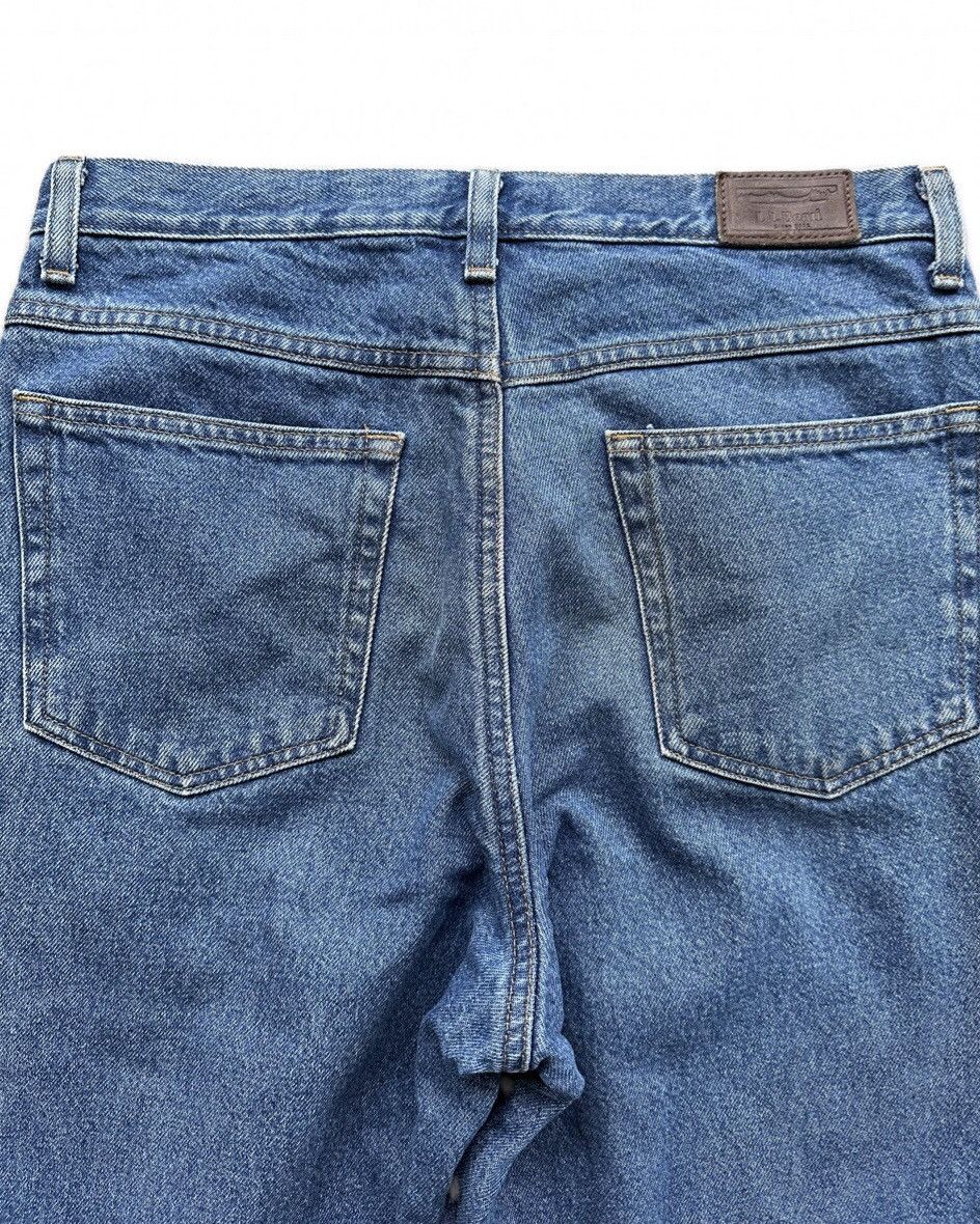 L.L. Bean Vintage 90s L.L. Bean Jeans Blue Classic Fit Flannel Lined Size US 31 - 10 Thumbnail