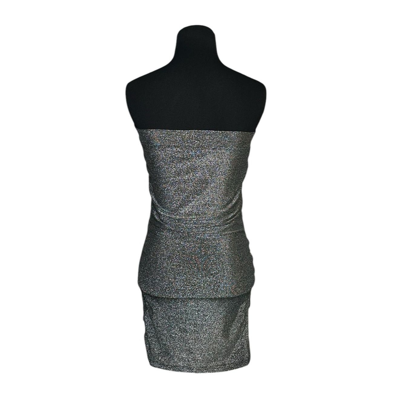 BB Dakota BB Dakota silver strapless bodycon dress size Medium Size M / US 6-8 / IT 42-44 - 2 Thumbnail