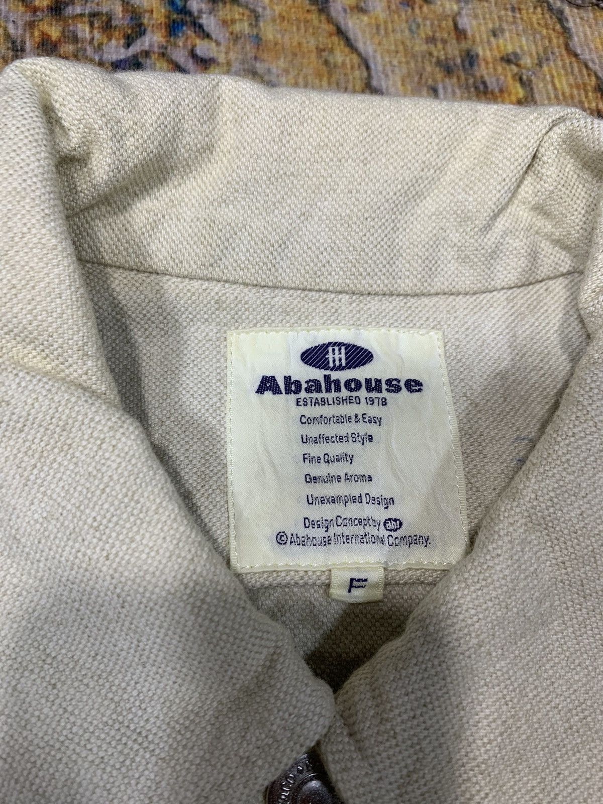ABAHOUSE Nice Design Abahouse Denim Jacket Size US L / EU 52-54 / 3 - 4 Thumbnail