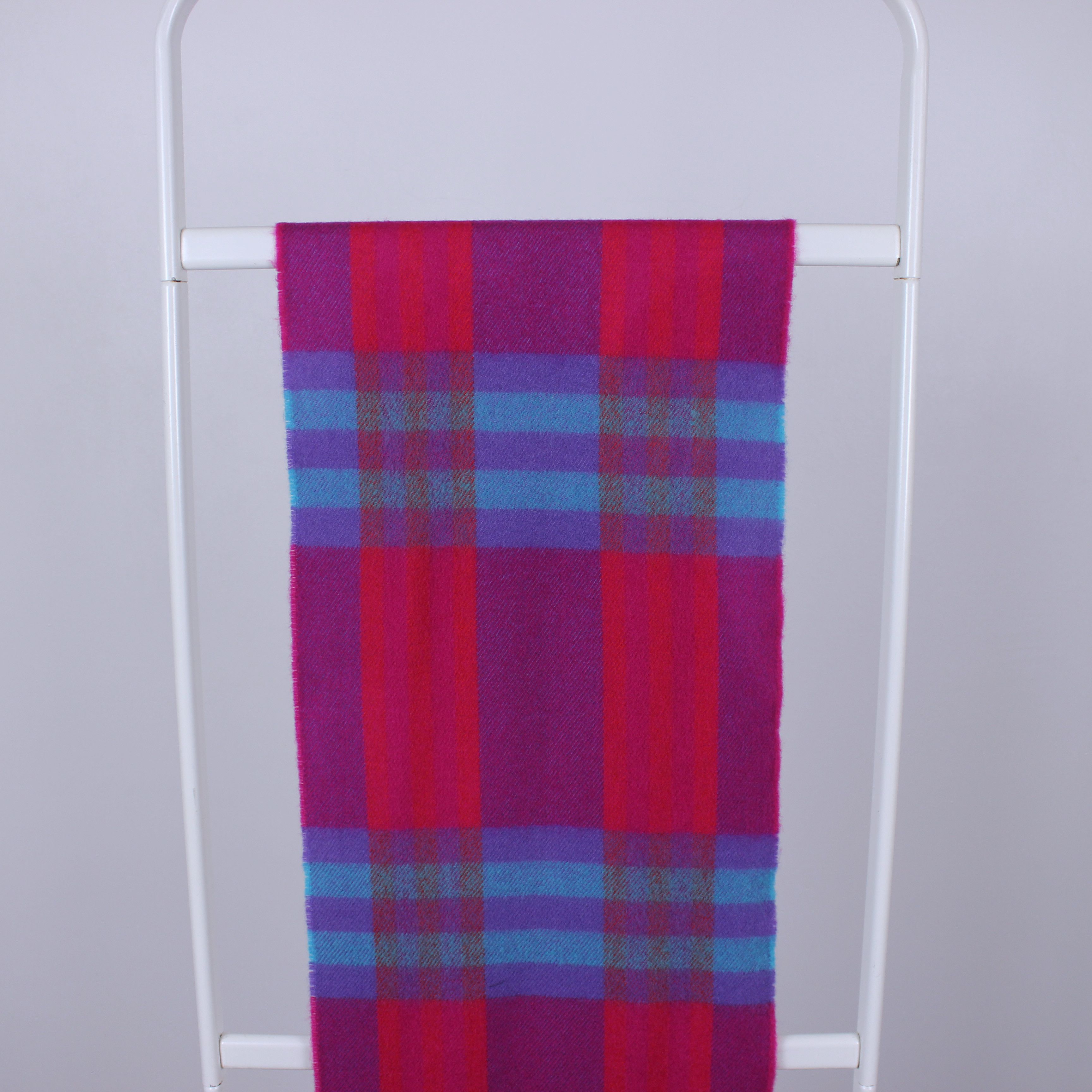 Vintage John Hanly ireland merino wool scarf multi Size ONE SIZE - 5 Thumbnail
