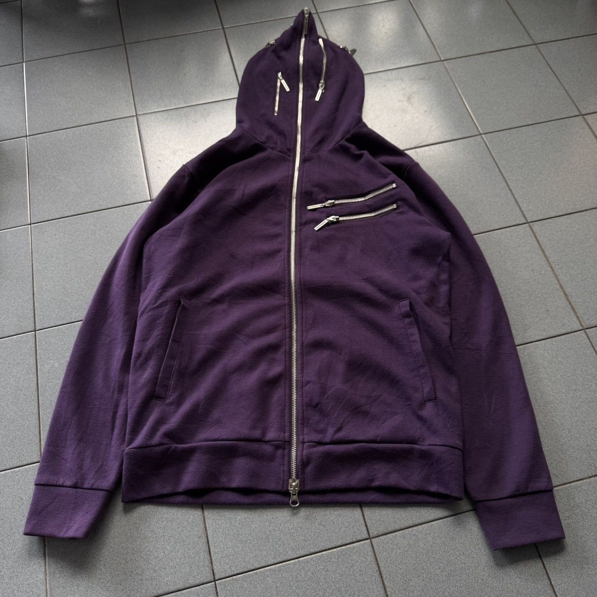 If Six Was Nine 2000s japanese brand - vkei style full zip hoodie Size US M / EU 48-50 / 2 - 3 Thumbnail