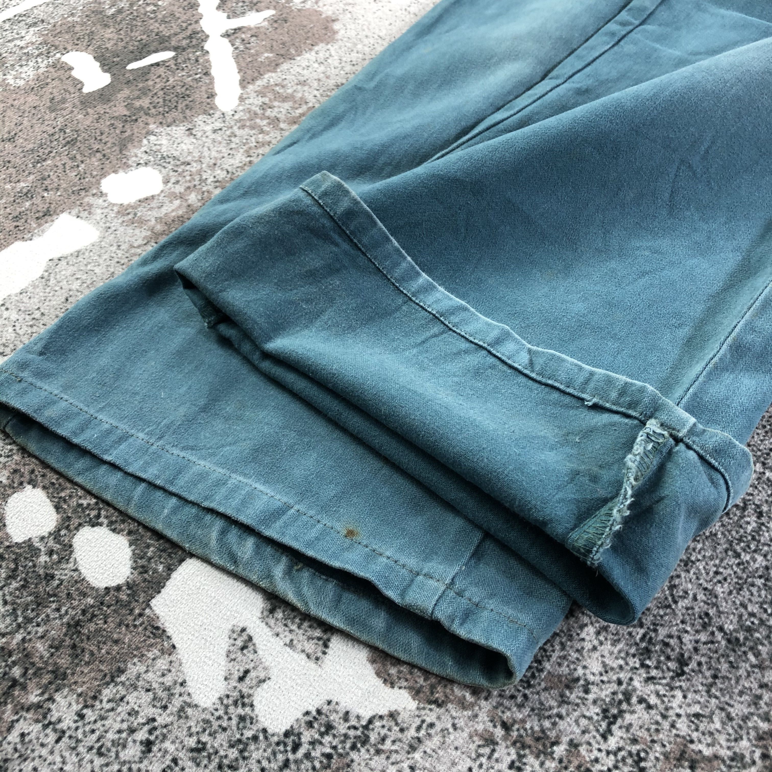 Japanese Brand Vintage Japanese Bush Pants Jeans Flare Denim KJ1810 Size 27" / US 4 / IT 40 - 5 Thumbnail