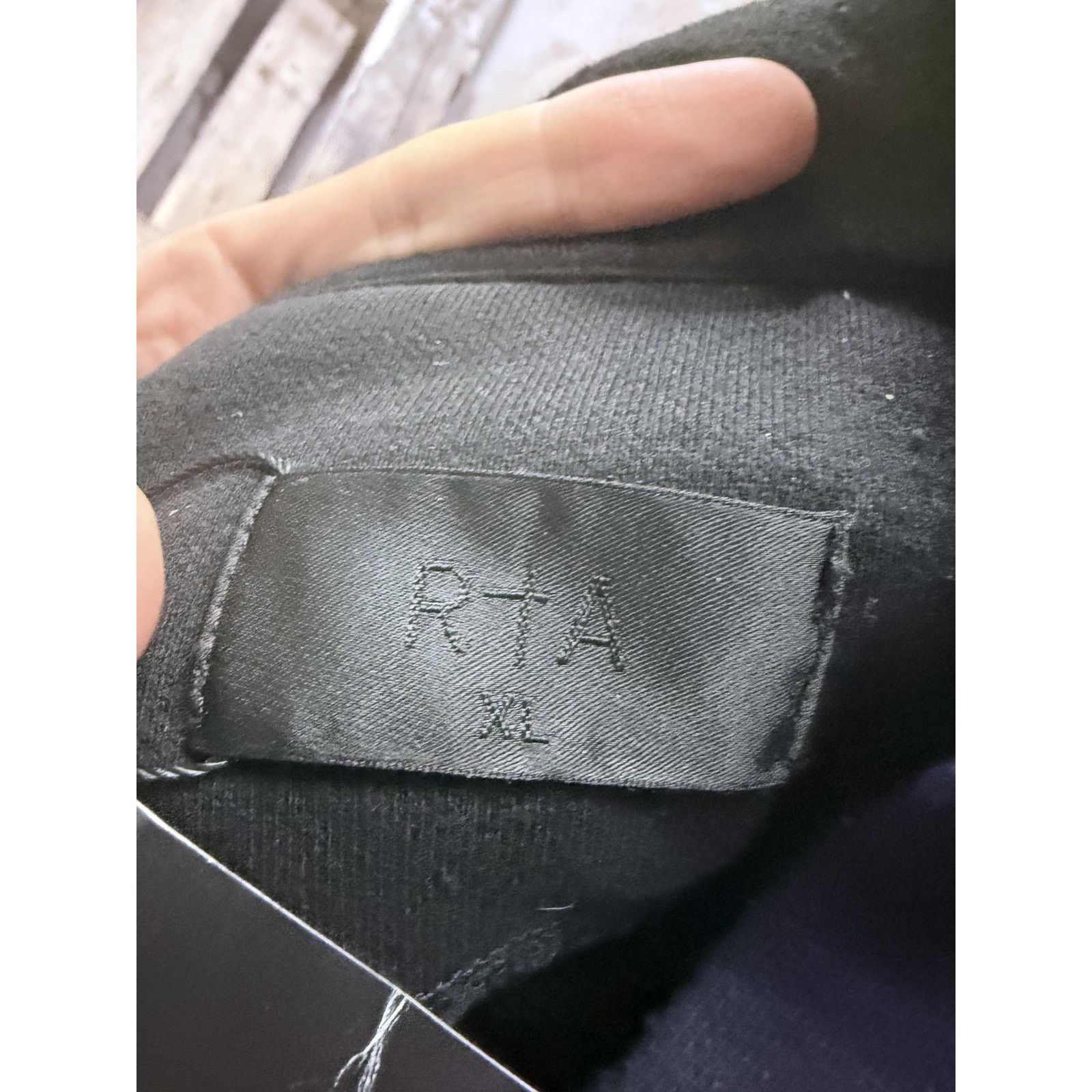 Rta RTA Hoodie Black XL Used Size US XL / EU 56 / 4 - 4 Thumbnail