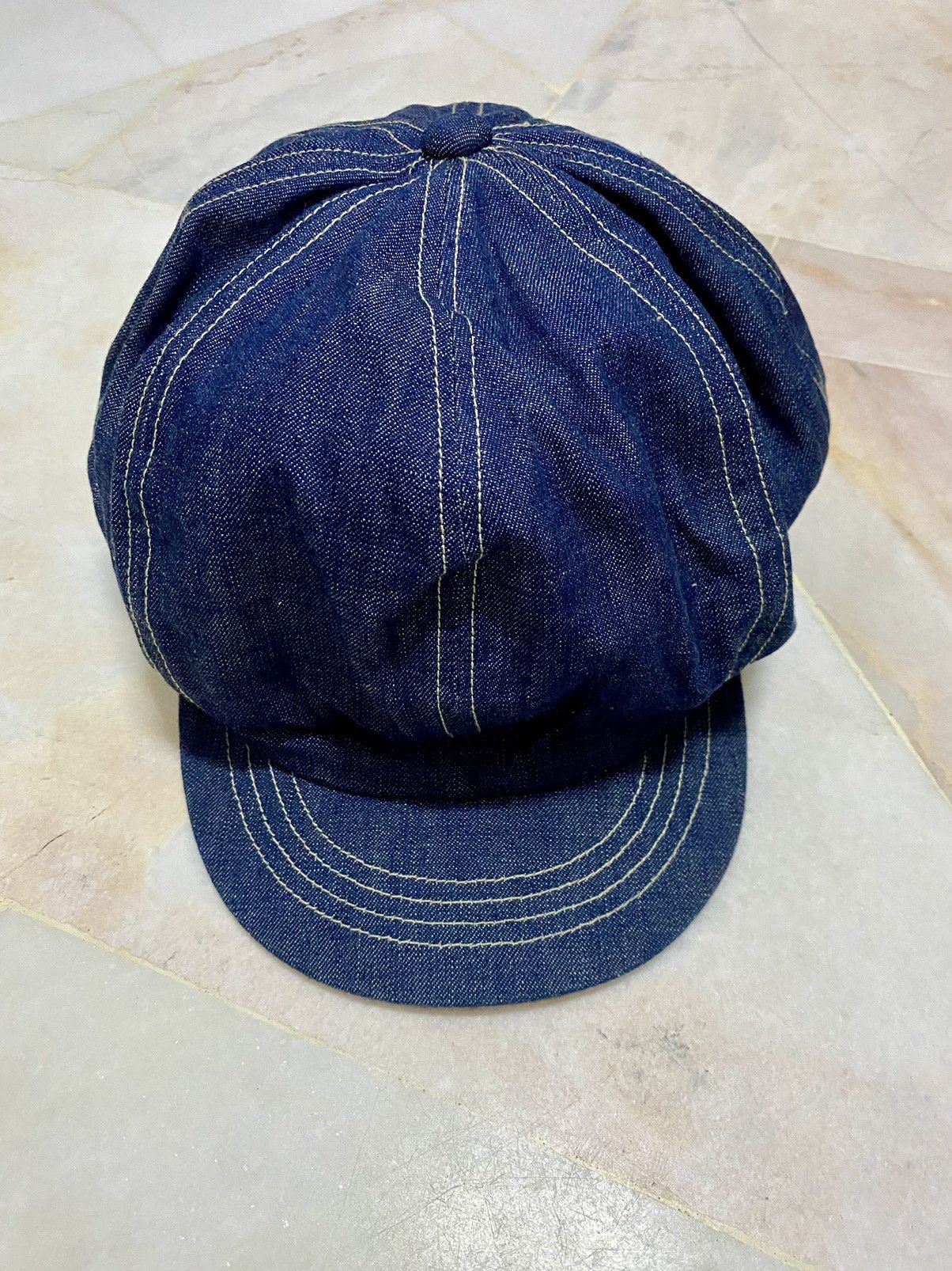 Neighborhood Neighborhood Blue denim newboys cap Size ONE SIZE - 2 Thumbnail