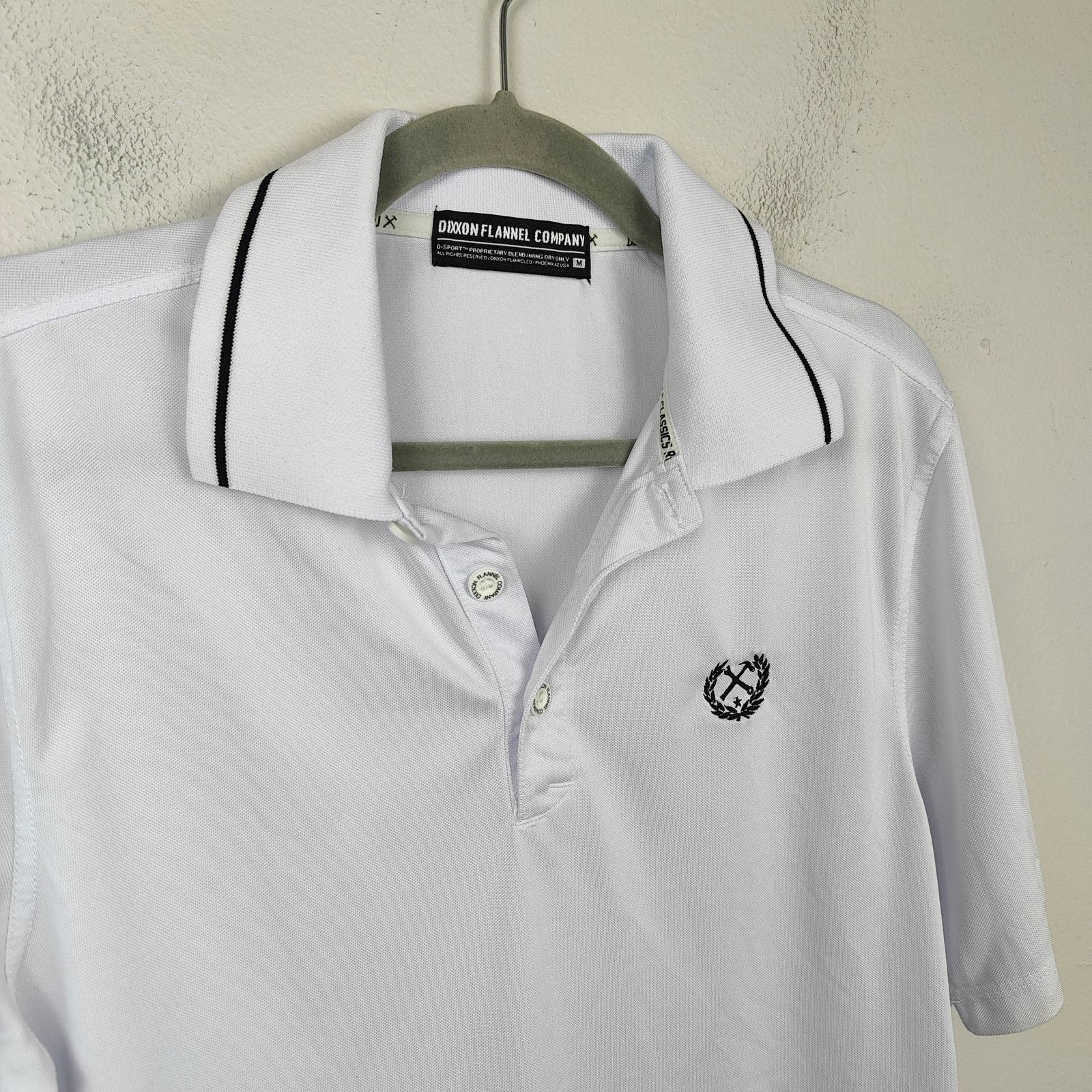 Other Dixxon Flannel Co Polo Shirt Mens Medium White Size US M / EU 48-50 / 2 - 2 Thumbnail
