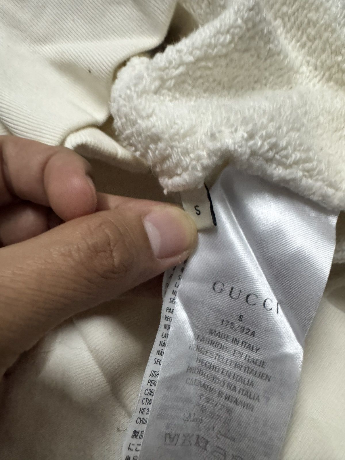 Gucci GUCCI INTERLOCKING G LOGO HOODIE Size US S / EU 44-46 / 1 - 11 Thumbnail