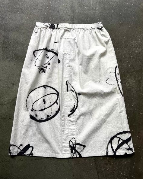 Undercover UNDERCOVER 01AW “DAVF” Graffiti Skirt Size 32" / US 10 / IT 46 - 2 Thumbnail