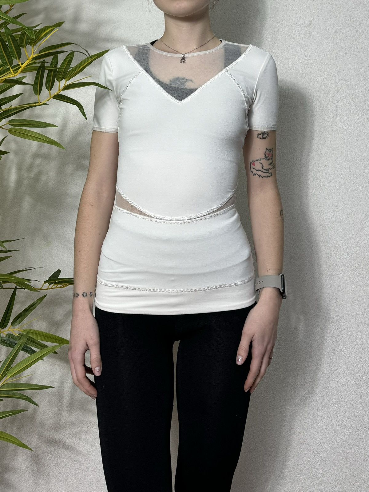 Adidas × Stella McCartney ADIDAS x STELLA MCCARTNEY SKINI T-SHIRT Size XXS / US 00 / IT 34 - 8 Thumbnail