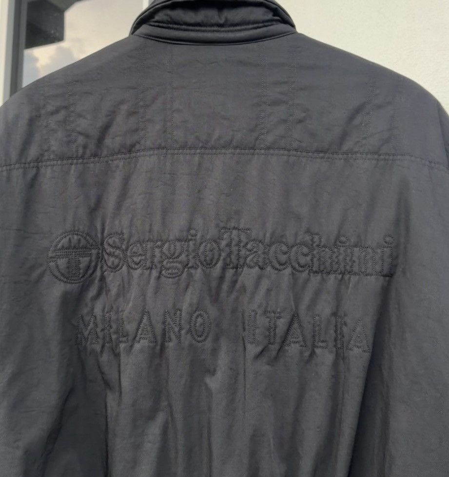 Sergio Tacchini Vintage Sergio Tacchini Milano Italia Black Bomber Jacket Size US M / EU 48-50 / 2 - 15 Thumbnail