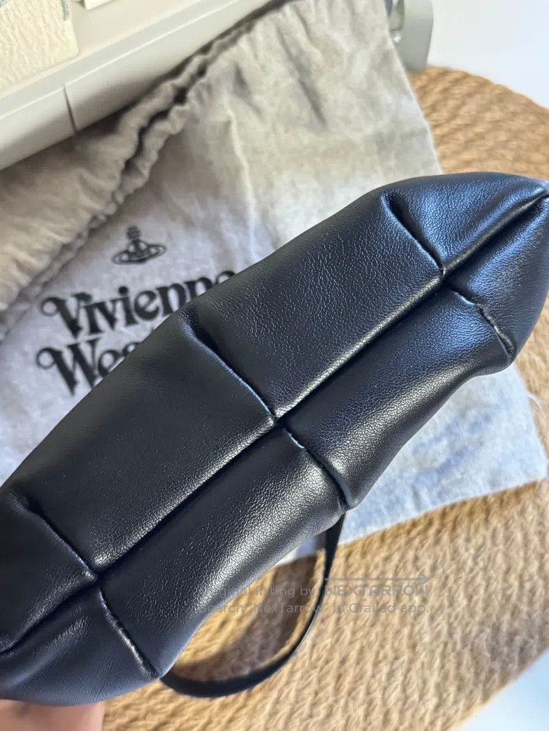 Vivienne Westwood vivienne westwood size os Leather Bag Chain Bag Black Cross Size ONE SIZE - 2 Thumbnail