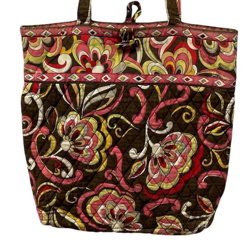 Vera Bradley Vera Bradley Floral Quilted Fabric Purse Inside Pockets Size ONE SIZE - 2 Thumbnail