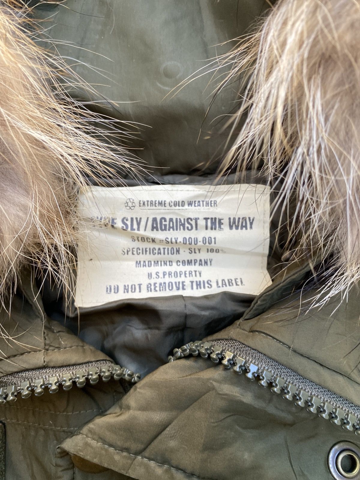 If Six Was Nine 2000s SLY Faux Fur Bono Bondage Punk Muti Zipper Jacket Size US S / EU 44-46 / 1 - 8 Thumbnail