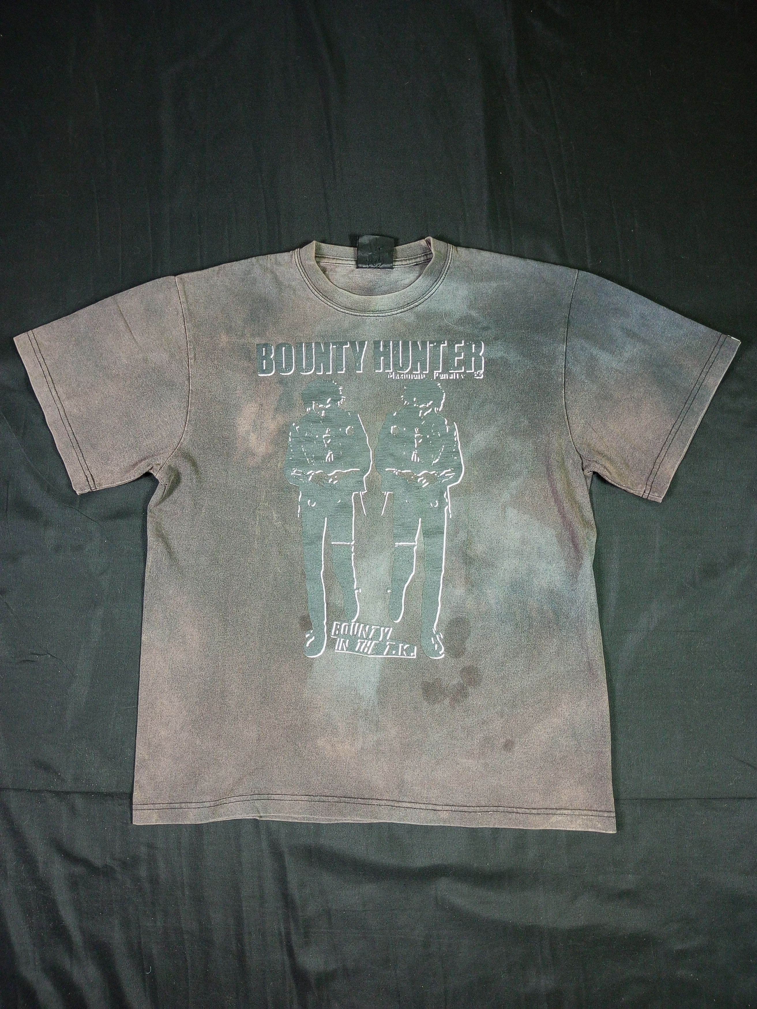 Bounty Hunter Vintage 00s BXH maximum penalty Bounty In The T.K T-shirt Size US L / EU 52-54 / 3 - 1 Thumbnail