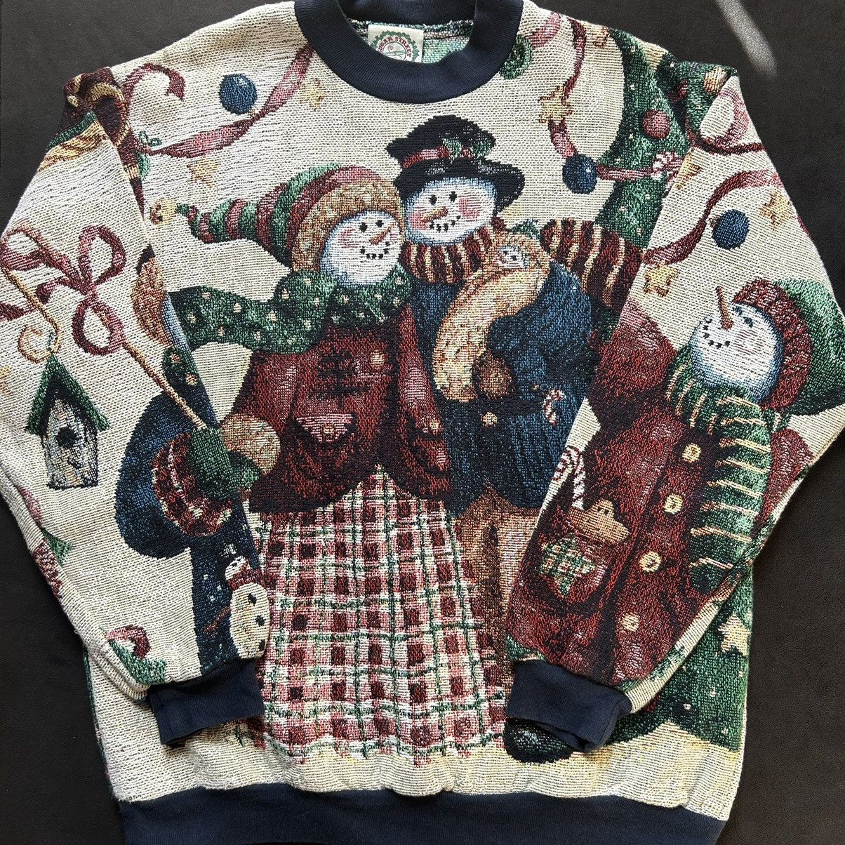 image of Vintage 90’S Sugar Street Weavers Gobelin Sweater, Men's (Size XL)