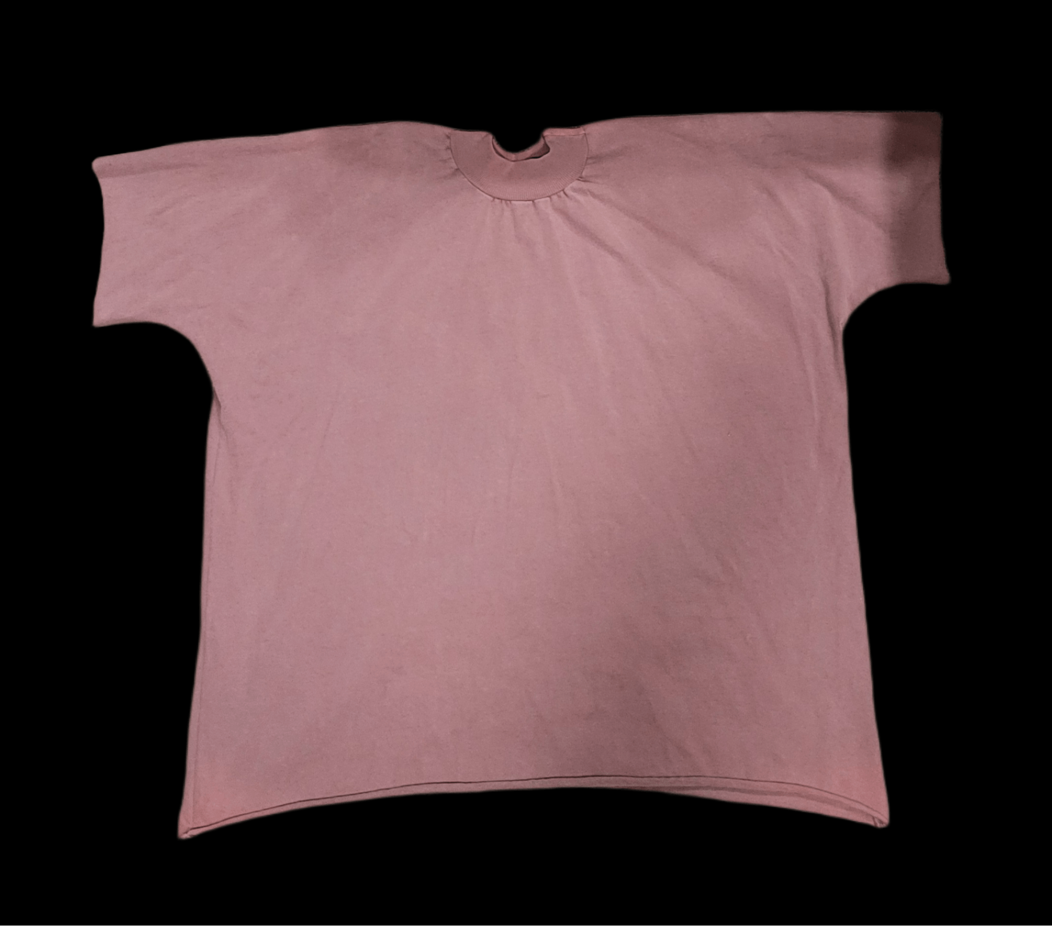 image of Archival Clothing x Kanye West Yeezy Sunday Service Choir Shirt in Burgandy/Pink, Men's (Size XL)