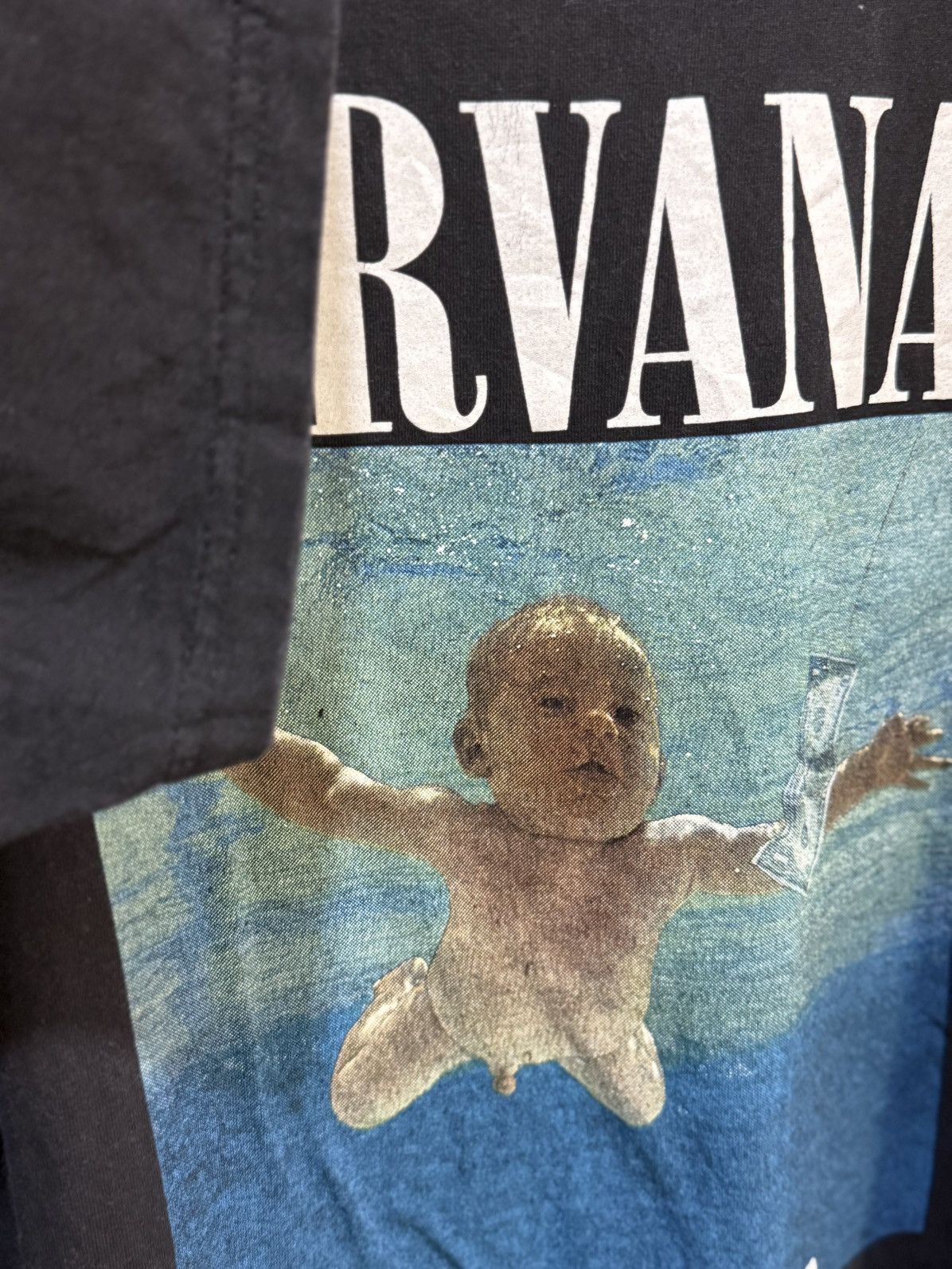 Band Tees Vintage Nirvana Nevermind Broadway Faded Tee Size US XL / EU 56 / 4 - 7 Thumbnail